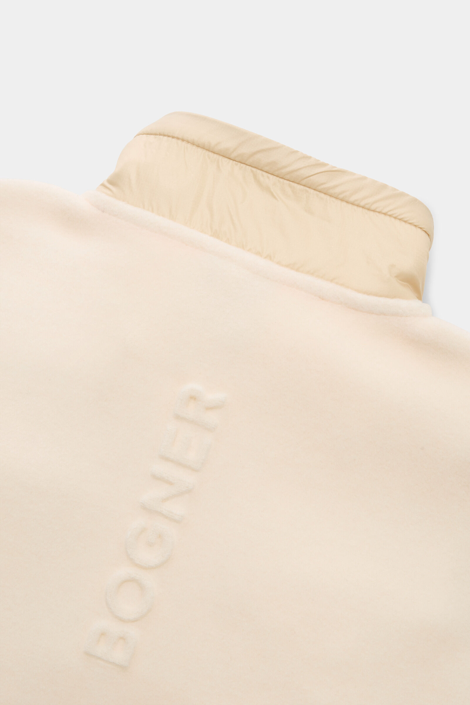 Kids Midlayer-Hybrid-Jacke Anton Creme