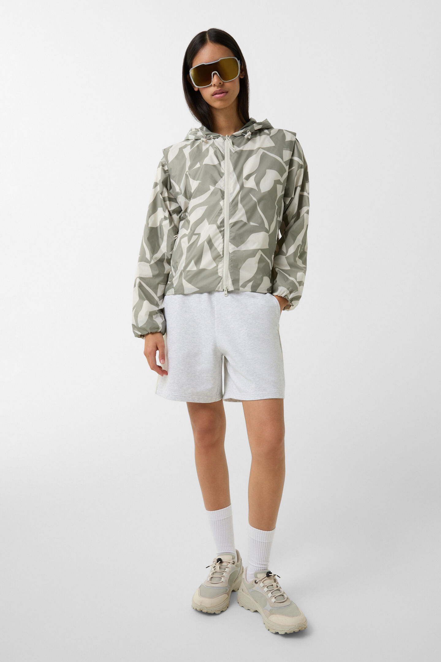 2in1-Funktionsjacke Sumi Khaki/Sand