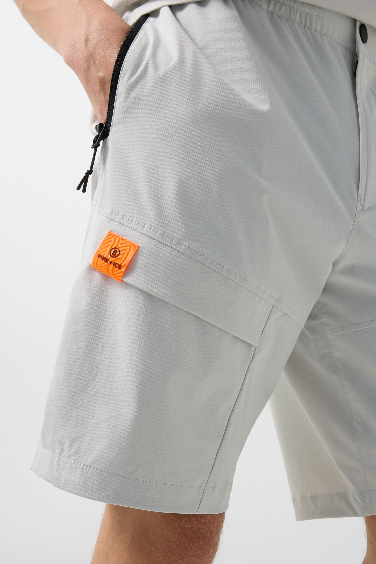 Caleb functional shorts Light grey