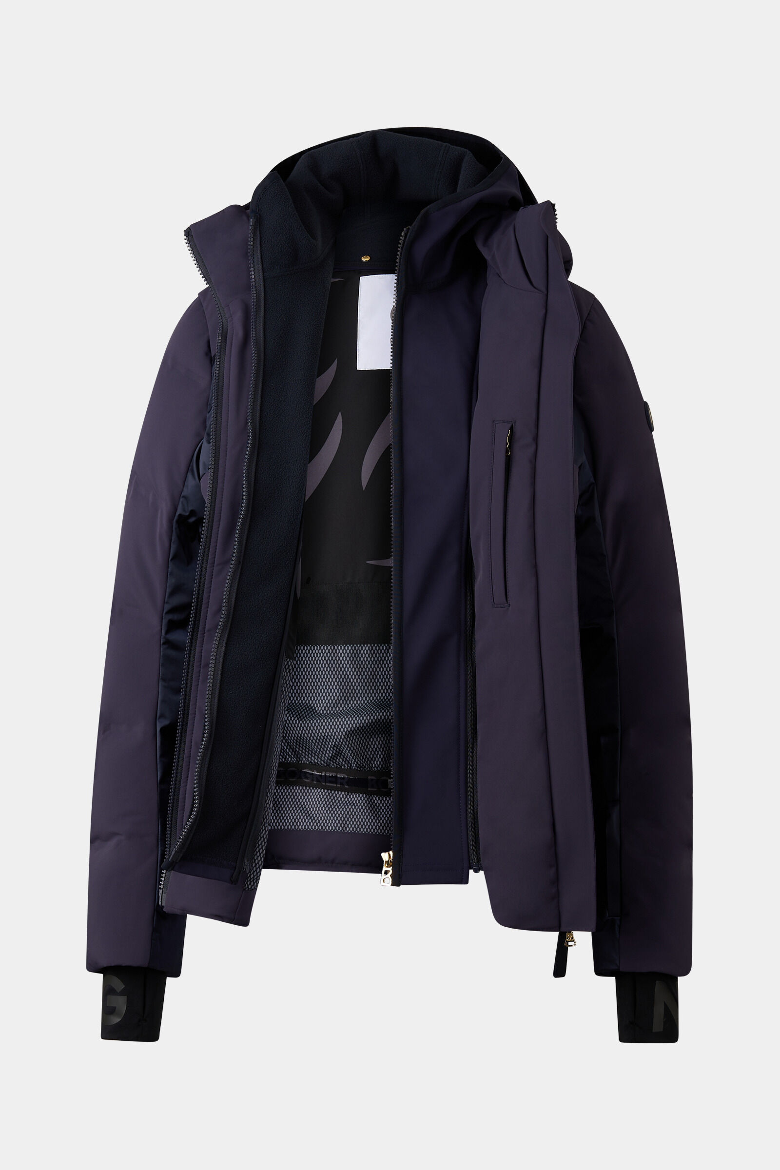 Delin down ski jacket Navy blue