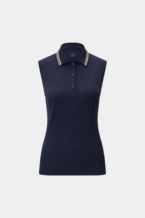 Alessia functional polo top Navy blue