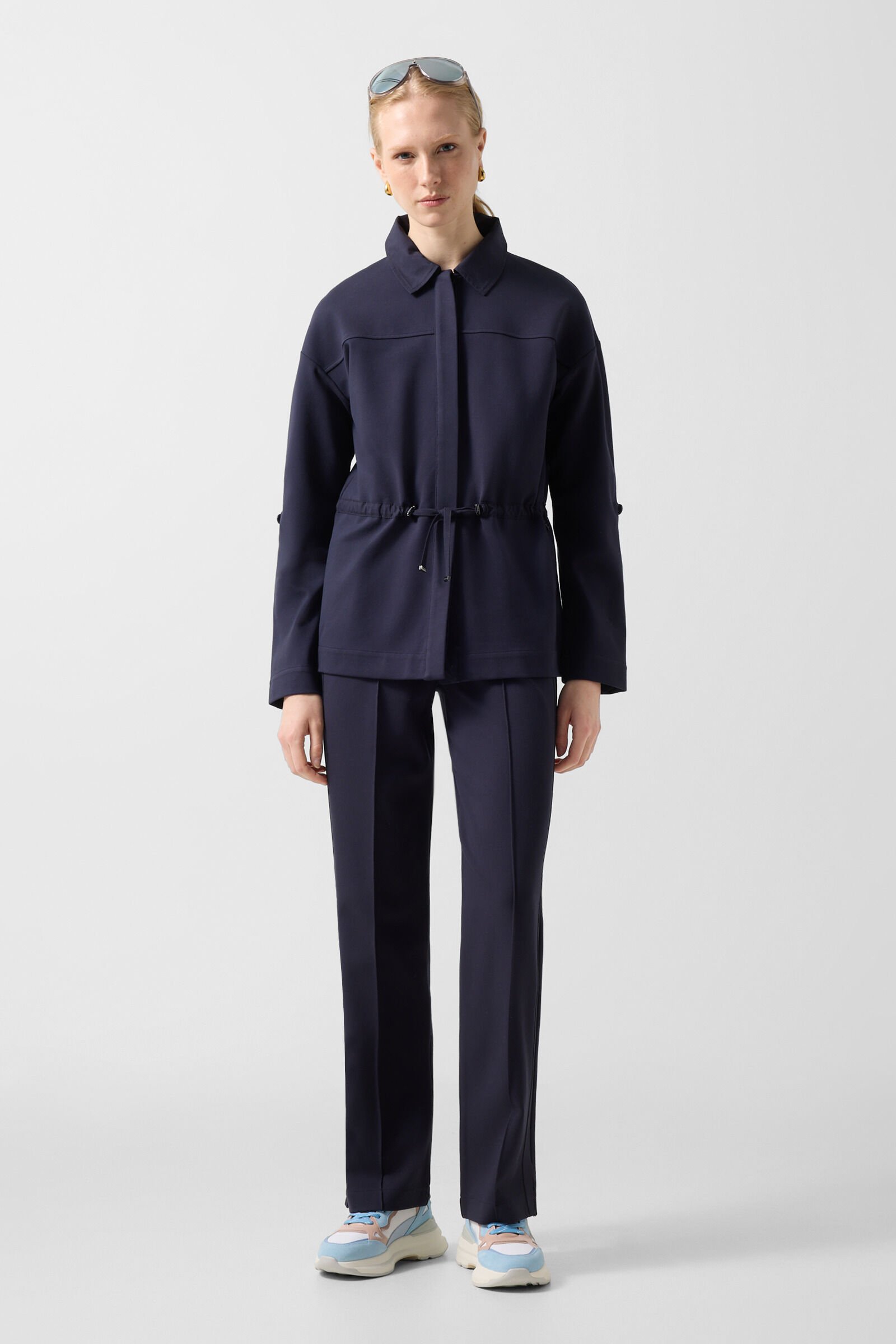 Paloma jersey jacket Navy blue