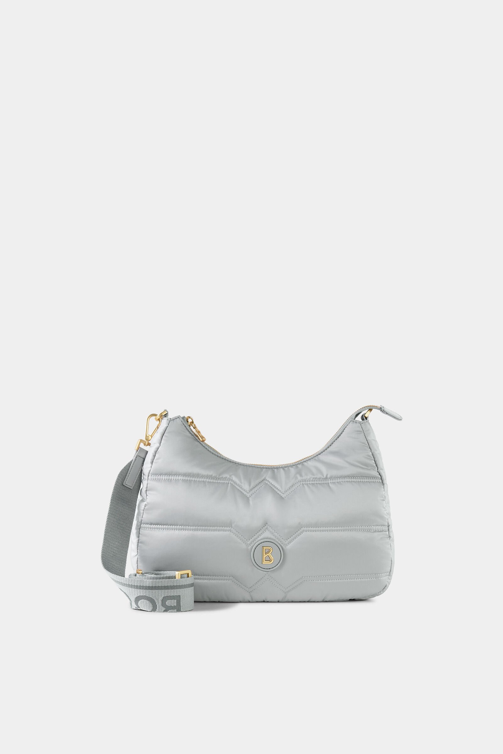 Schultertasche Wallis Tessuto Odette Grau