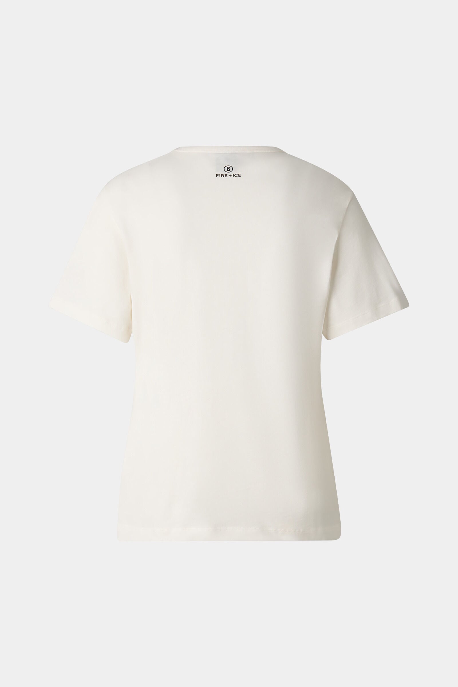 Baumwoll-T-Shirt Zyssa Off-White