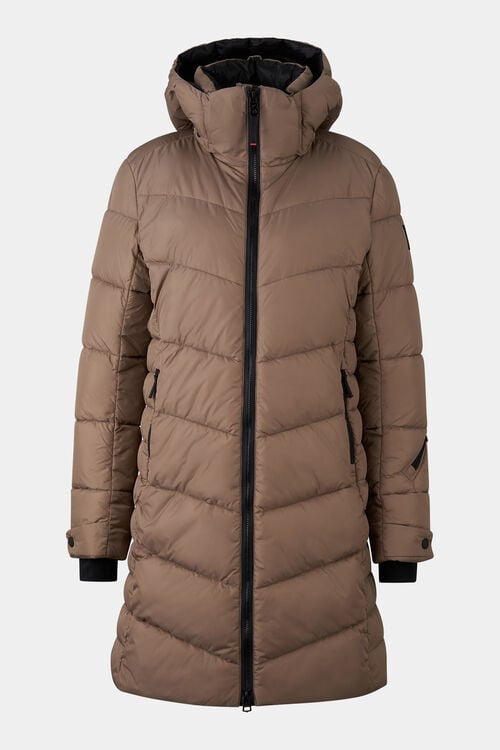 Aenny quilted coat Caramel
