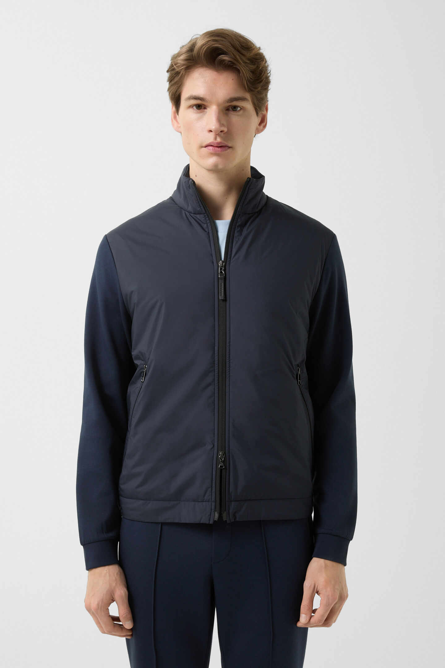Veste de sweat hybride Rover Bleu marine
