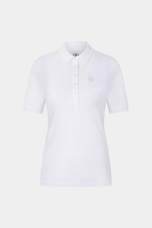 Funktions-Polo-Shirt Danielle Wei&szlig;