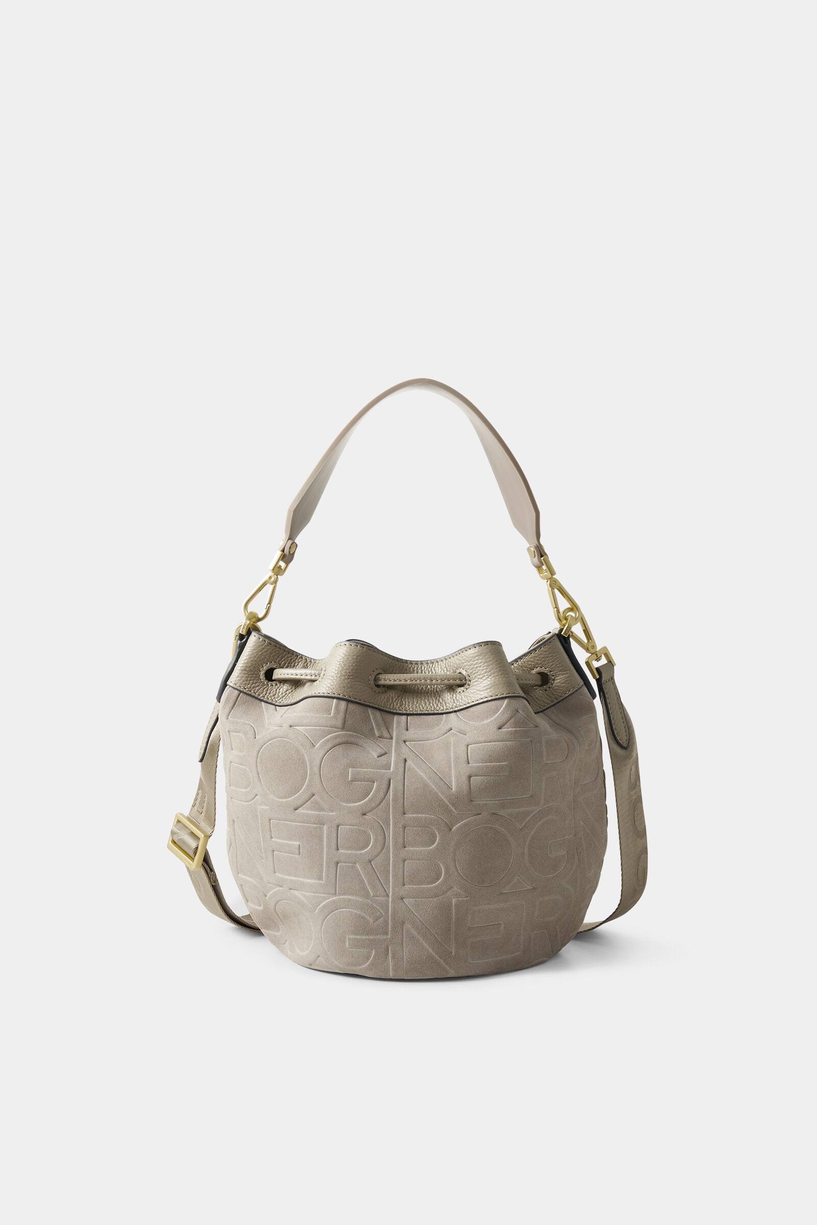 Bucket Bag Glarus Neve Ines Taupe