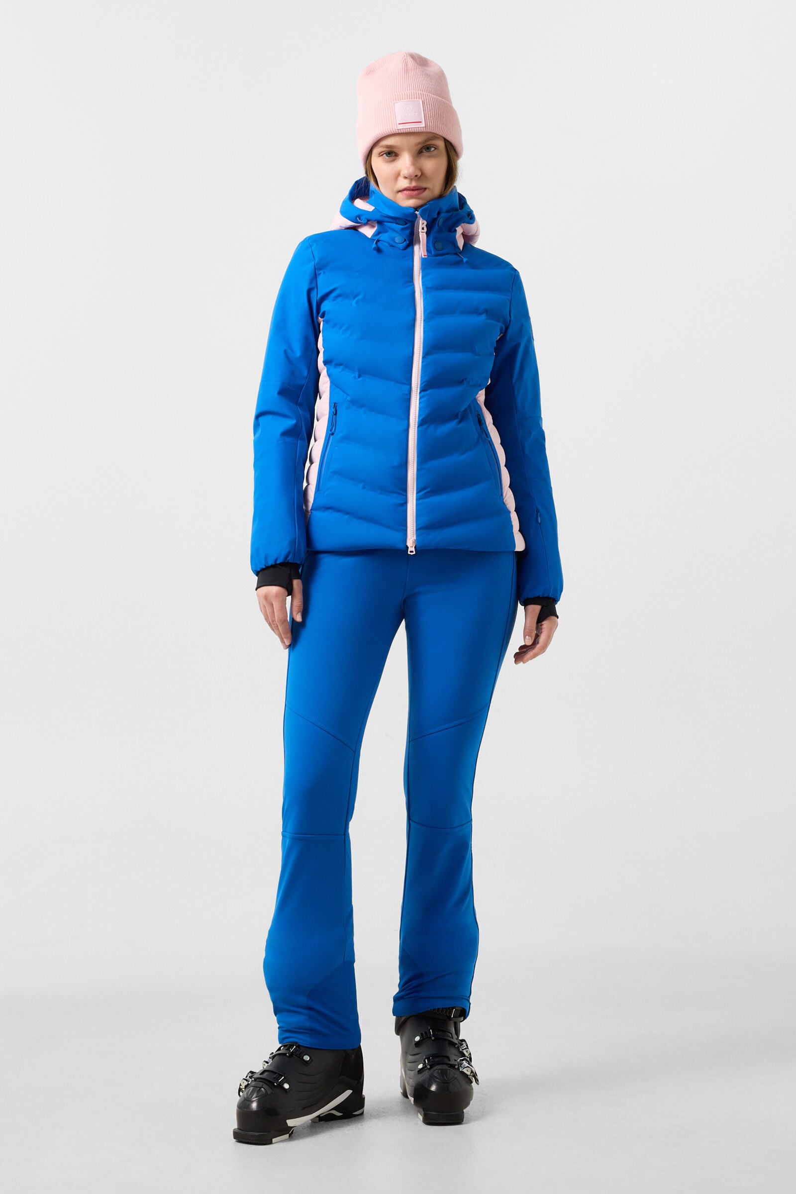 Skijacke Janka Blau/Rosa
