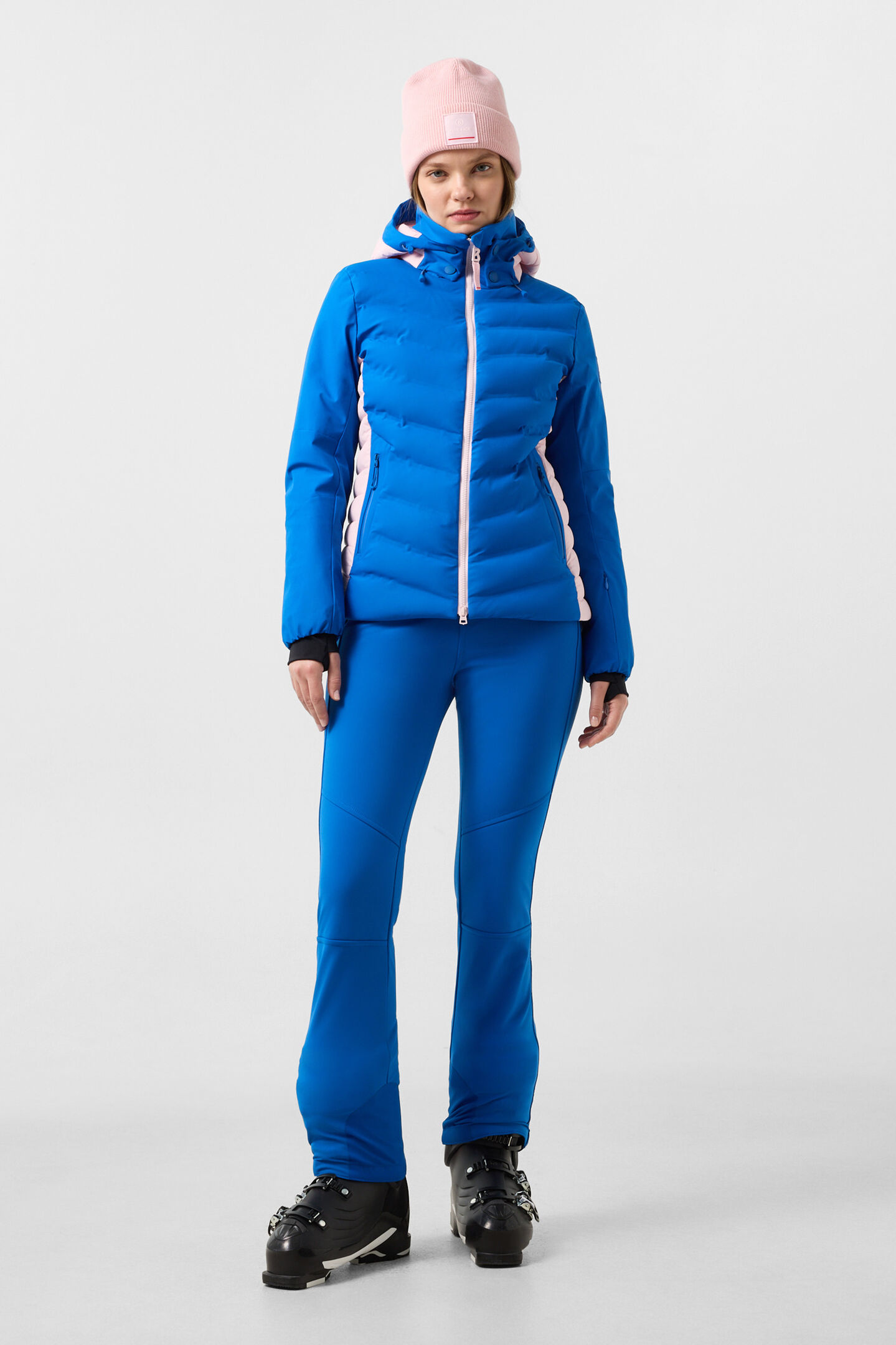 Skijacke Janka Blau/Rosa