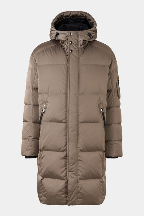 Erico down coat Taupe