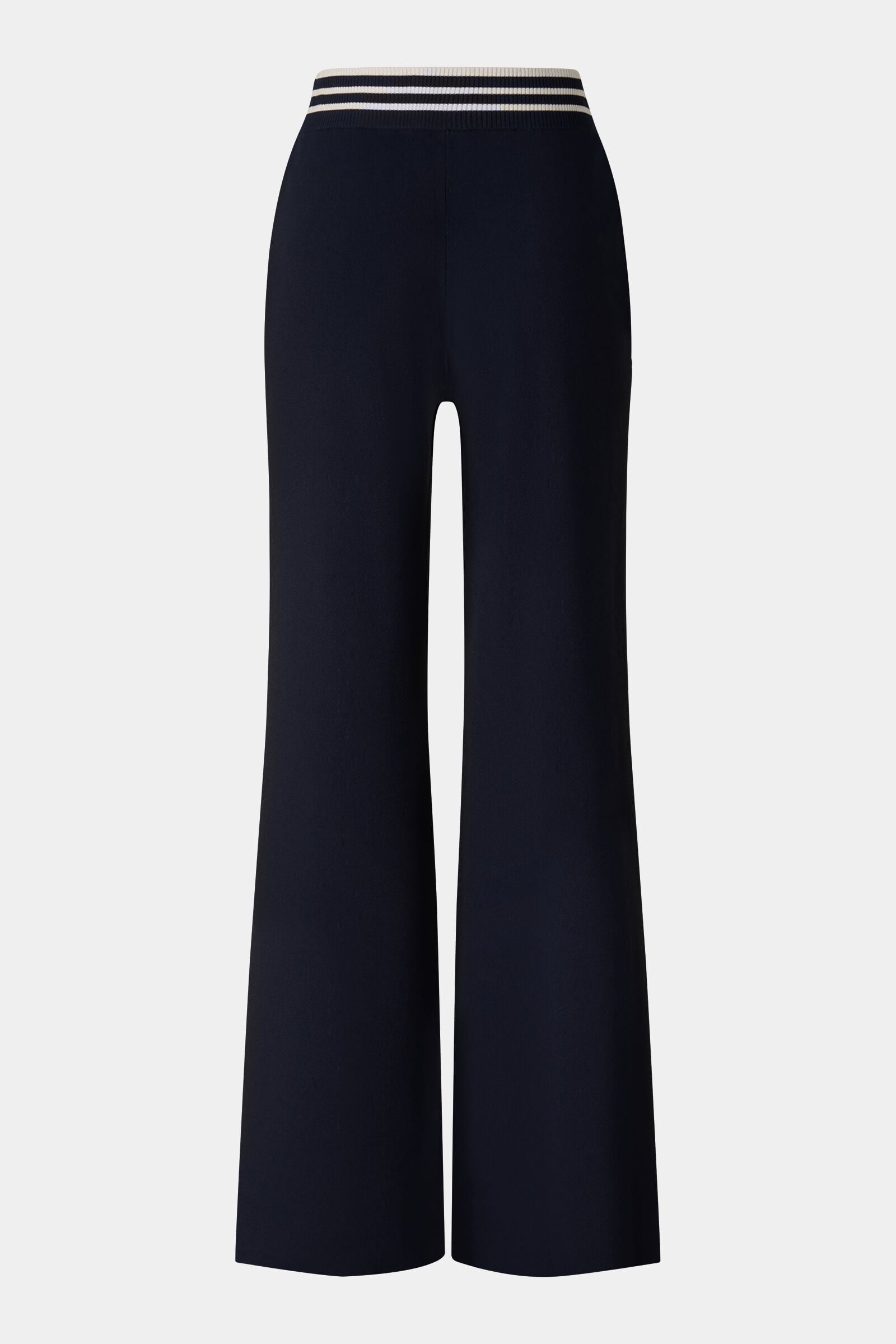 Josie knitted trousers Navy blue