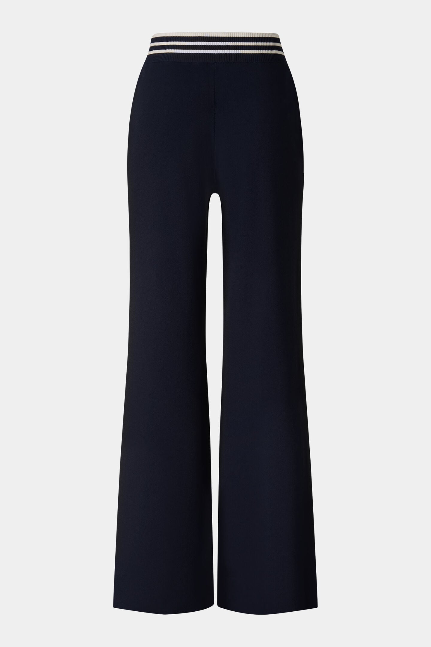 Josie knitted trousers Navy blue