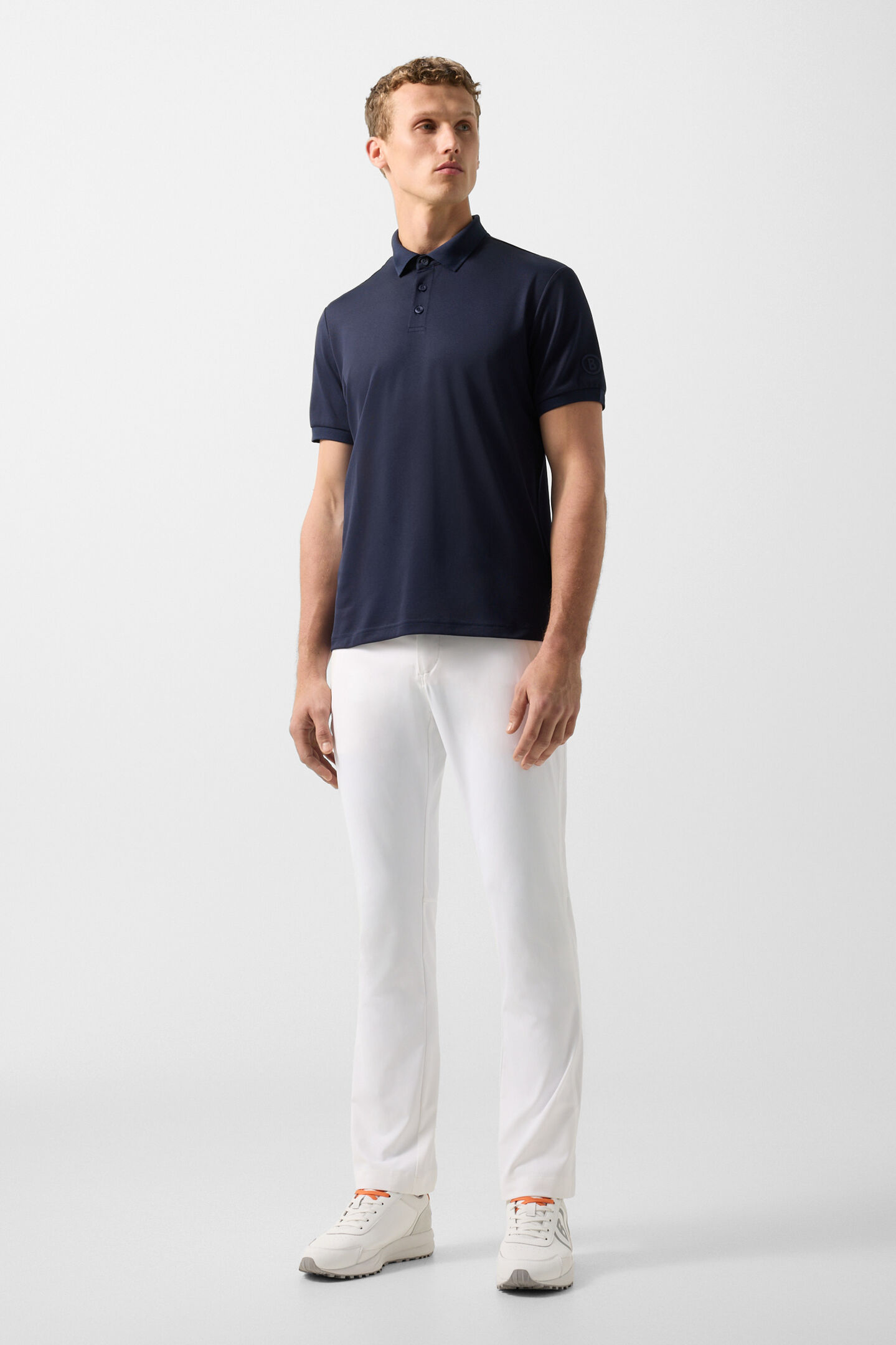 Funktions-Polo-Shirt Daniel Navy-Blau