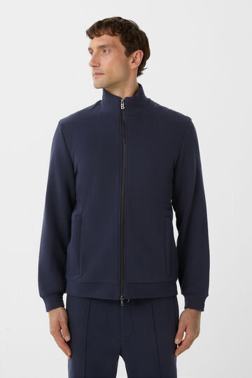 Sweatjacke Mario Navy-Blau Sweatjacke Mario Navy-Blau