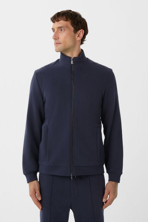 Mario jersey jacket Navy blue Mario jersey jacket Navy blue