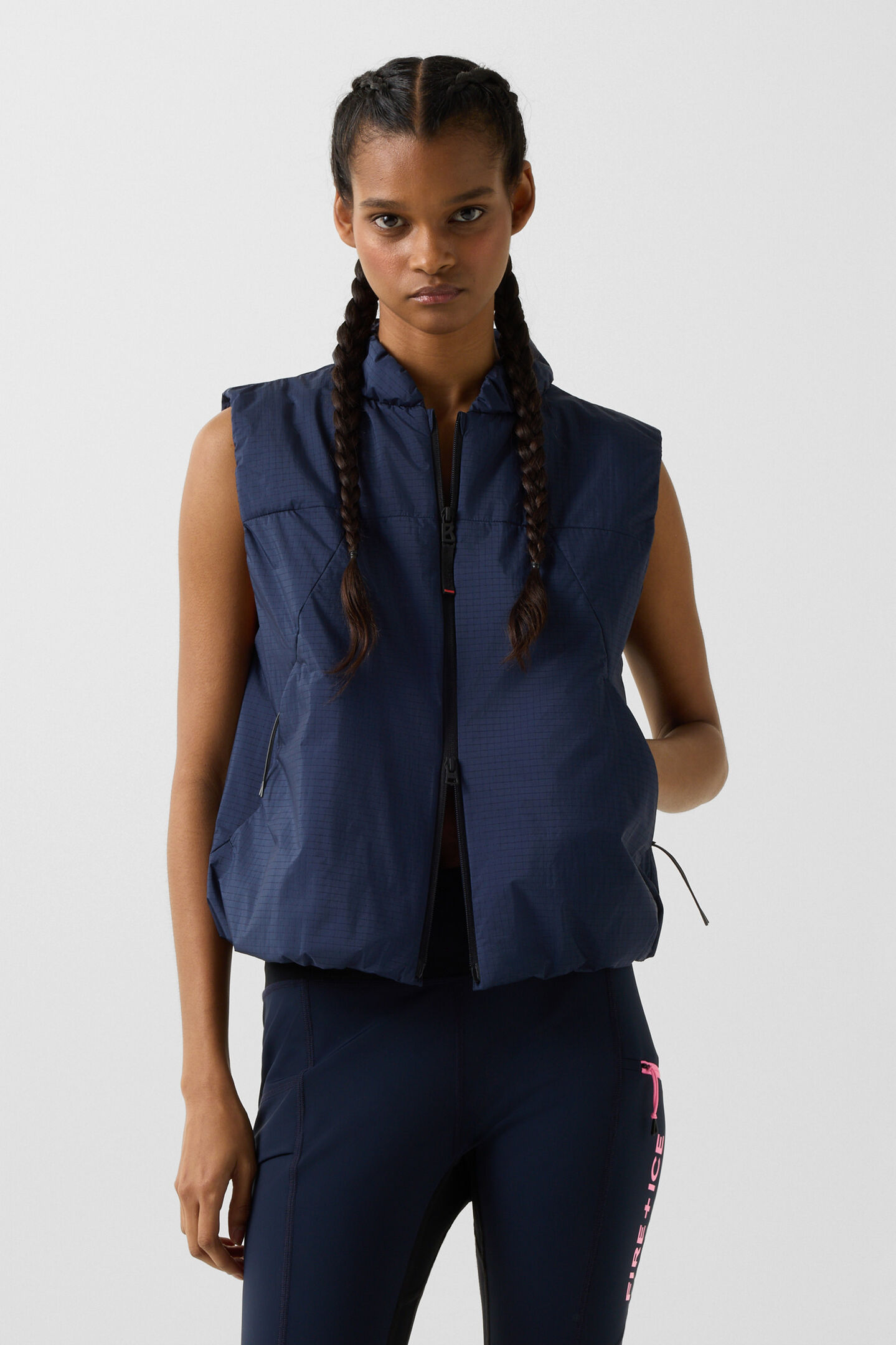 Lightweight functional waistcoat Kaila Dark blue