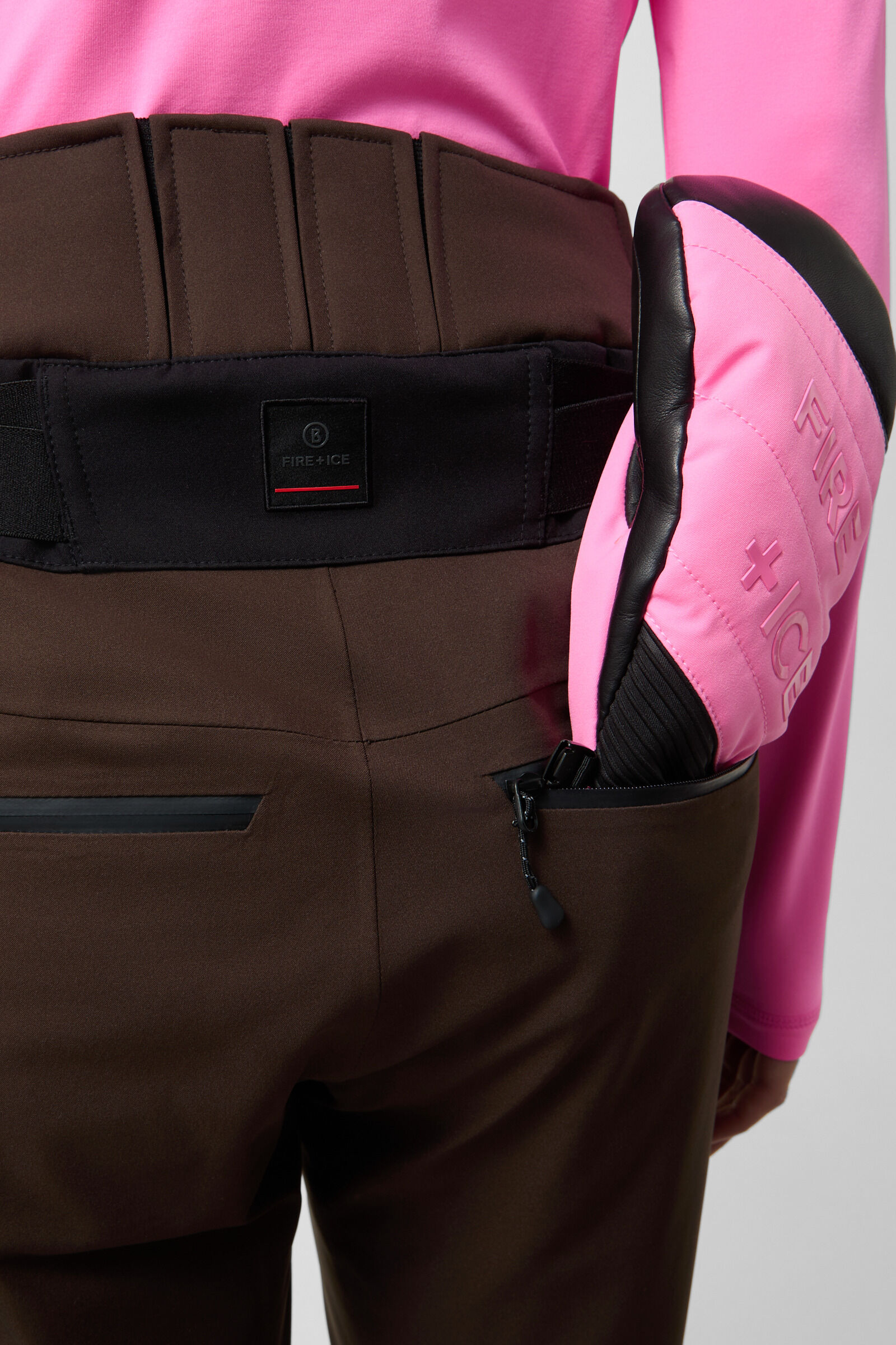 Borja ski trousers Chocolate