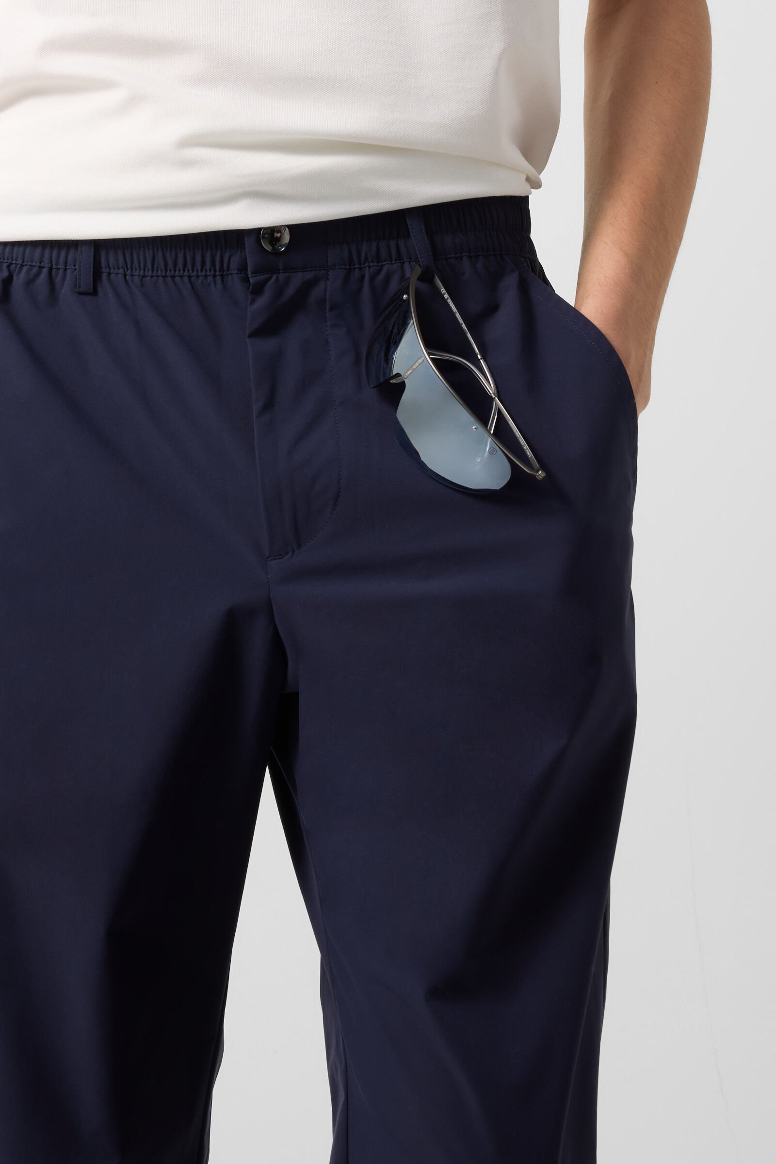 Stretchhose Marcus Navy-Blau