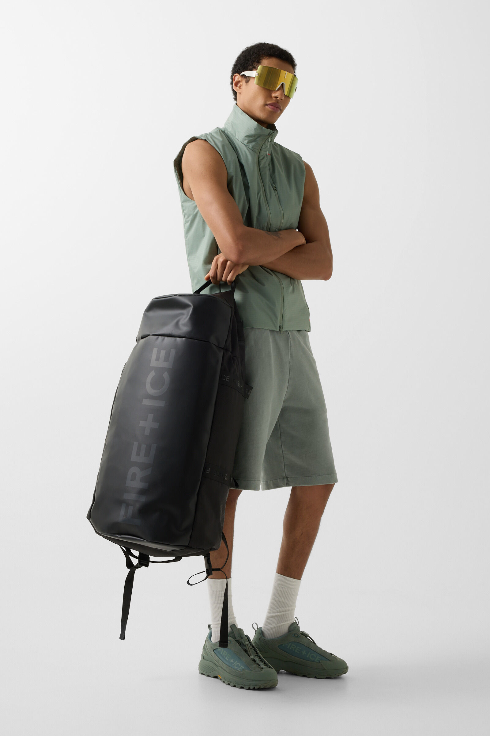 Jared lightweight waistcoat Eucalyptus