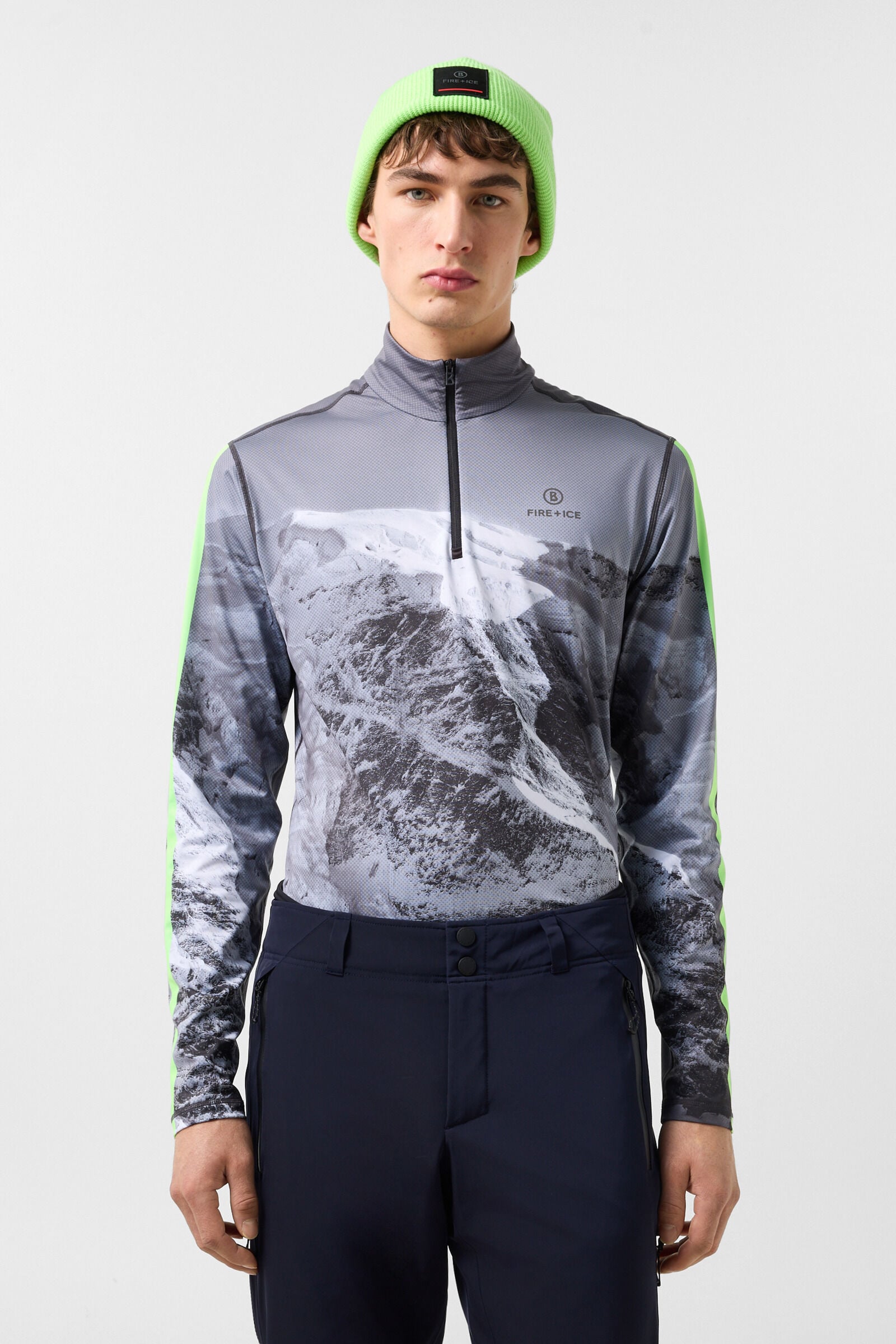 First Layer Pascal Grey/White/Neon Green