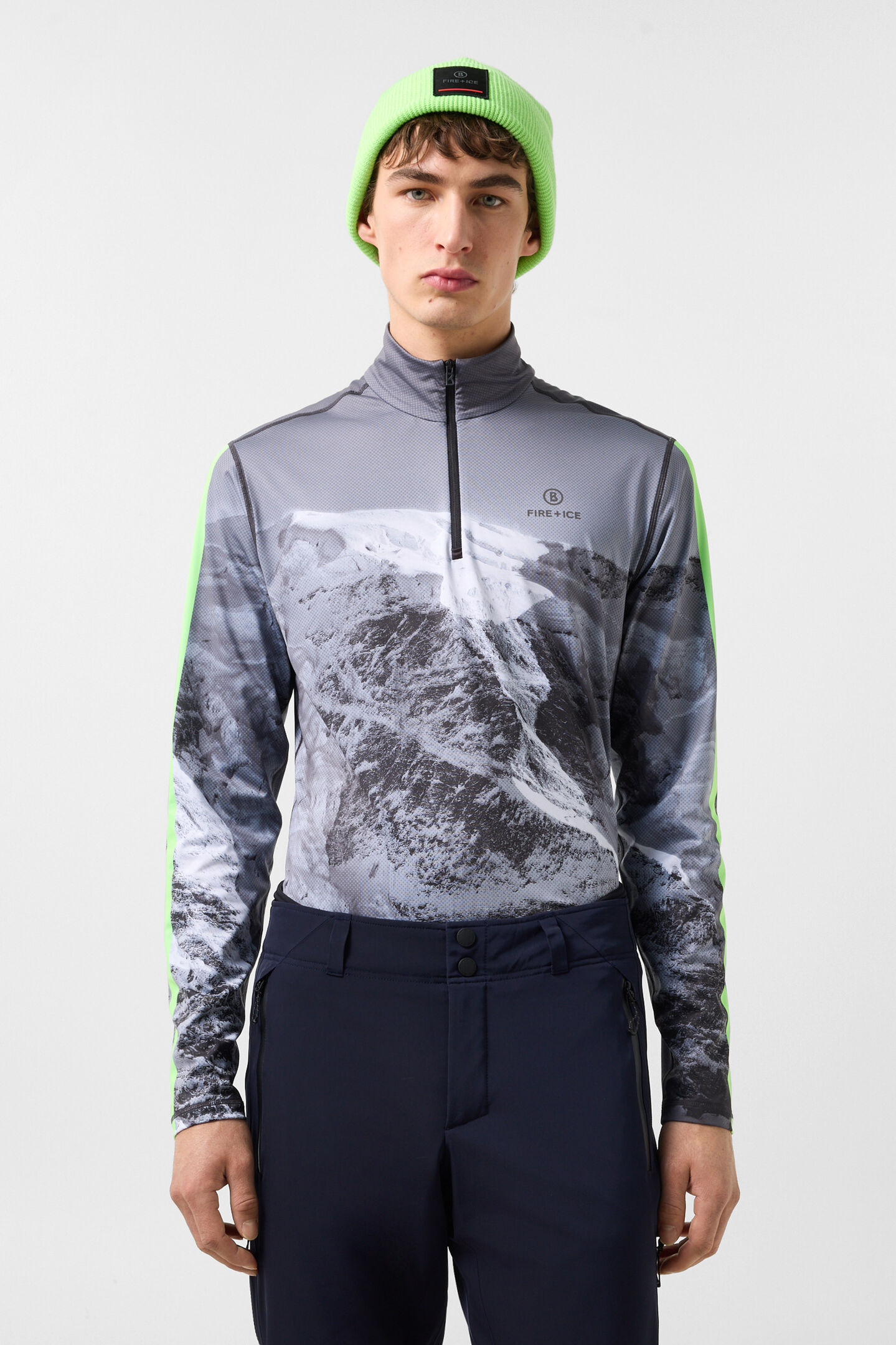 First Layer Pascal Grey/White/Neon Green