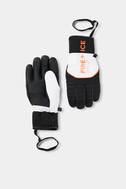 Handschuhe Erko Schwarz/Weiß