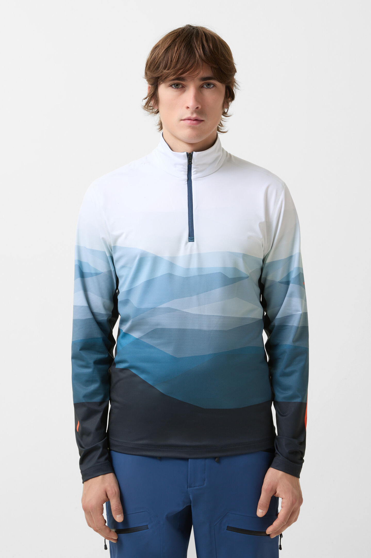 Première couche Pascal blanc/bleu