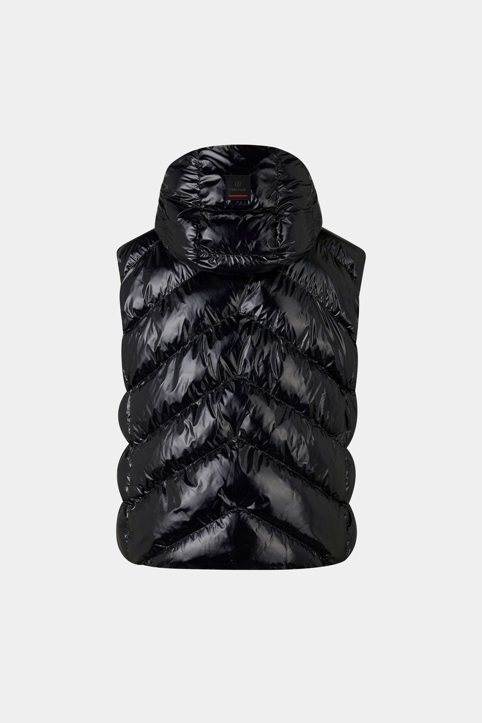 Naima quilted waistcoat Black