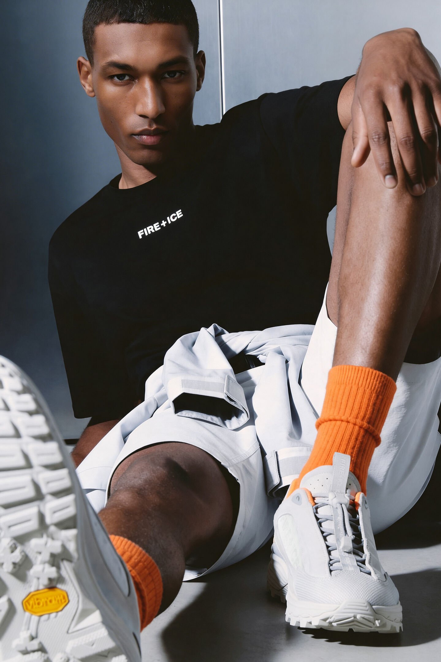 Montana trainers Light grey/orange