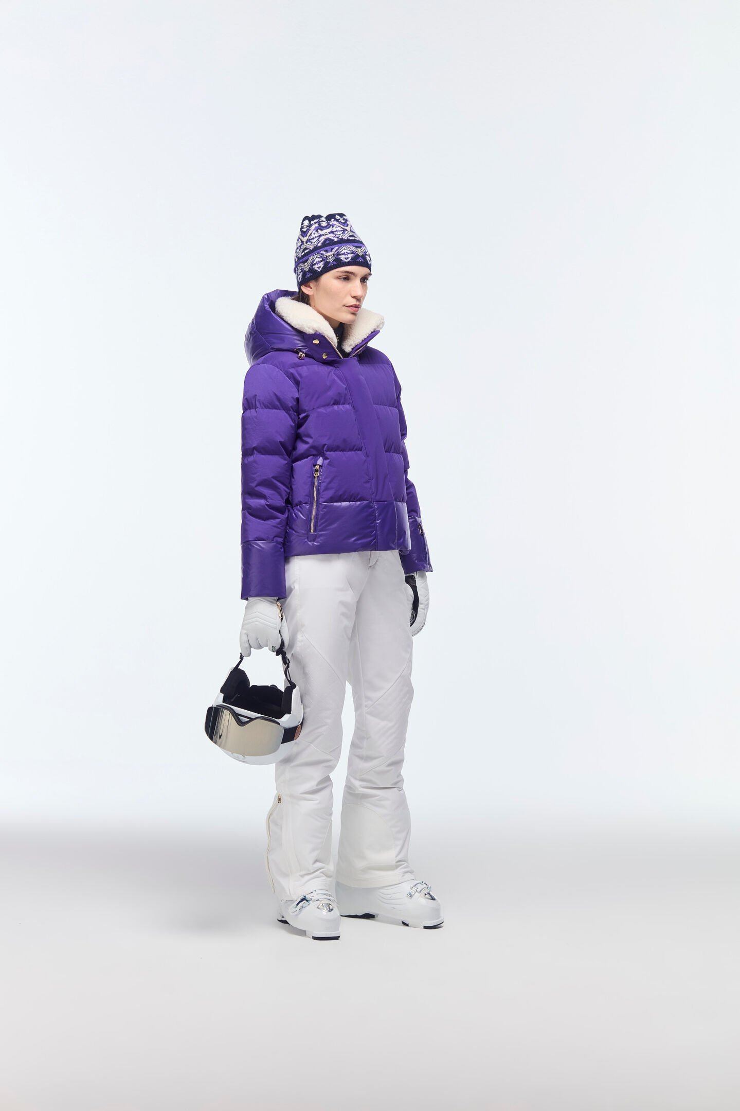 Doudoune de ski Maja Violet