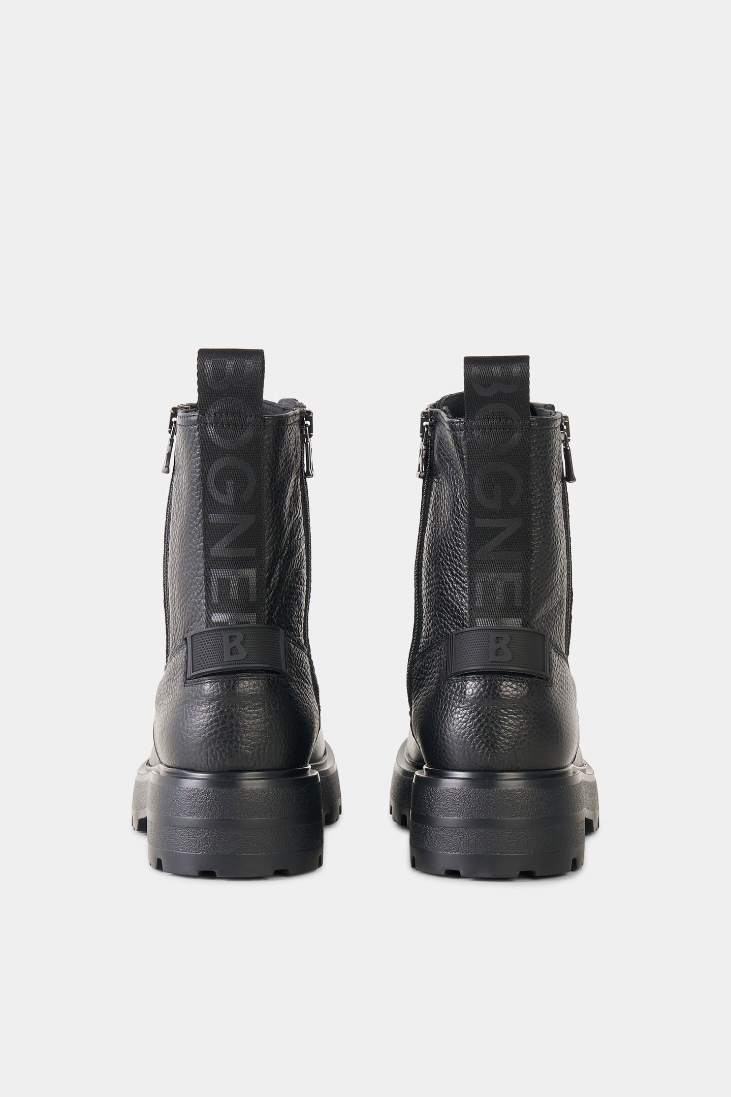 Riga lace-up boots Black