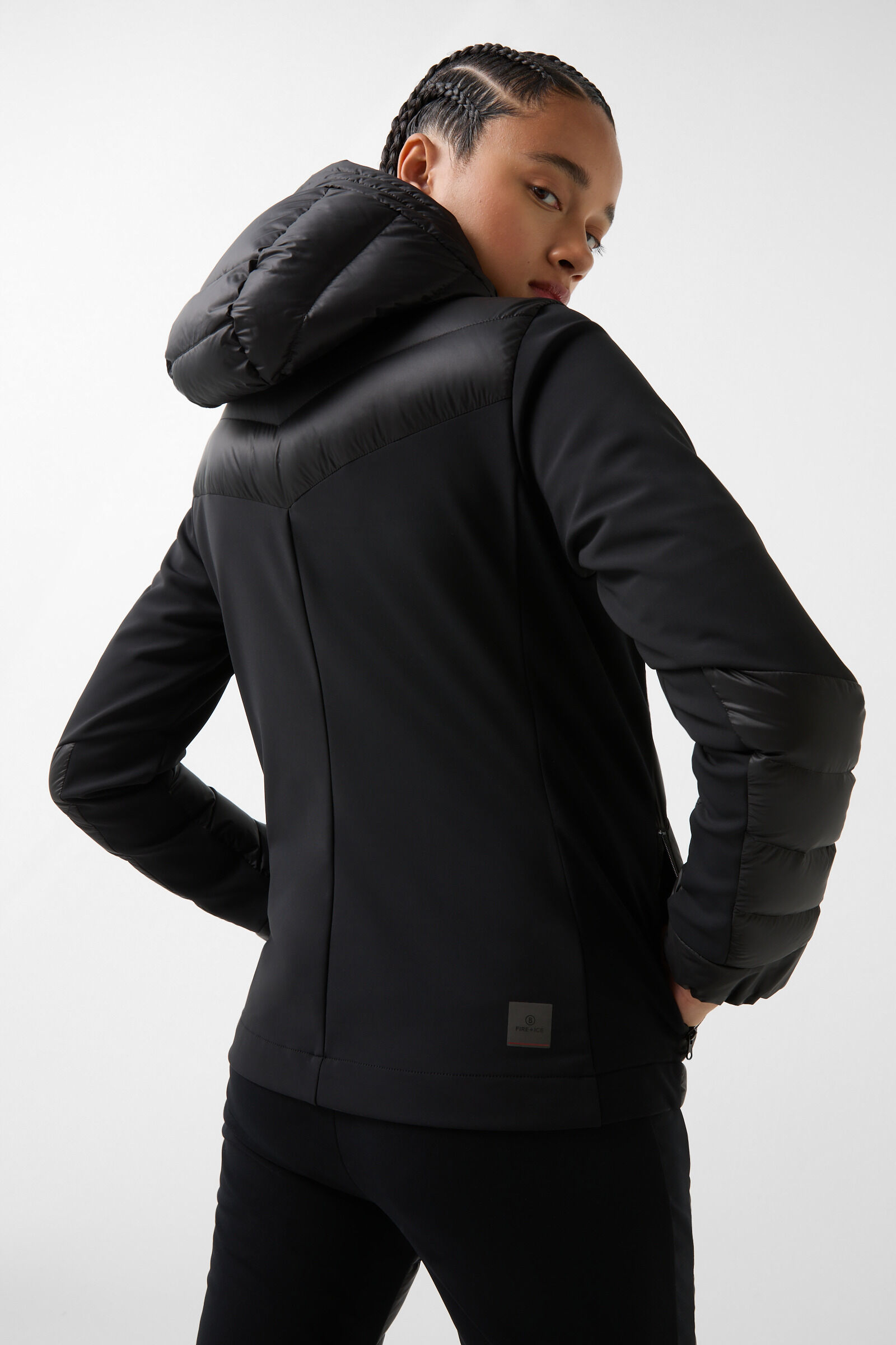FIRE ICE Joana Hybrid down jacket for women