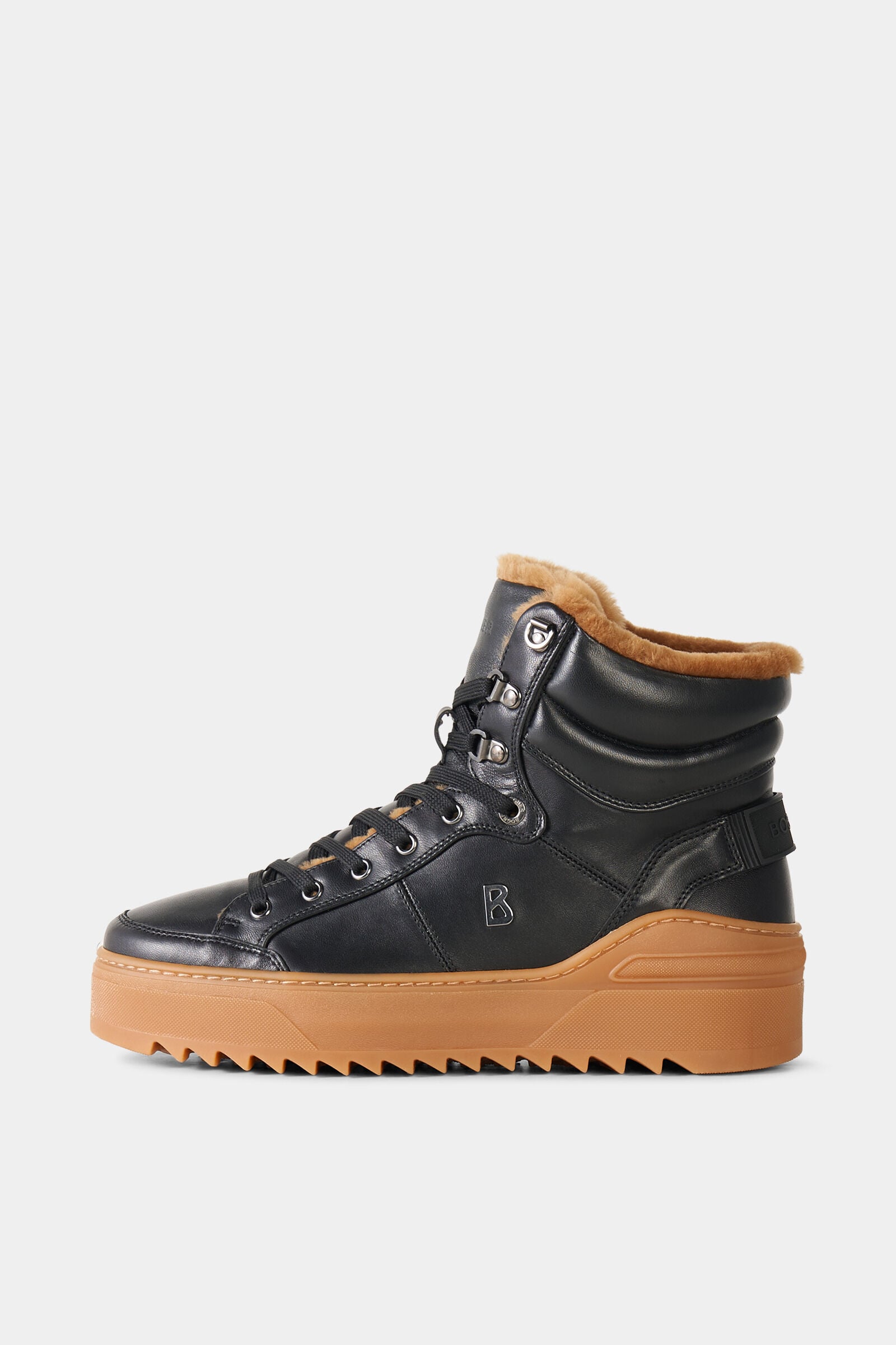 Bucharest high-top sneakers Black