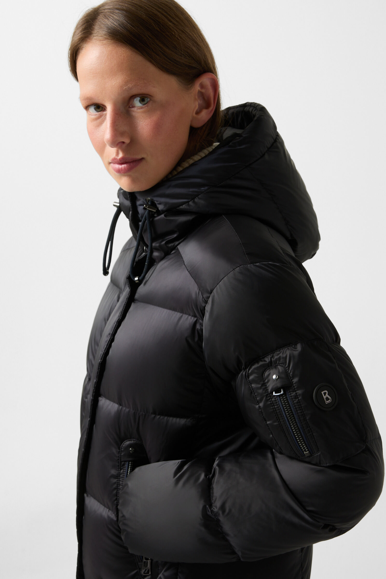 Jonna down coat Navy blue