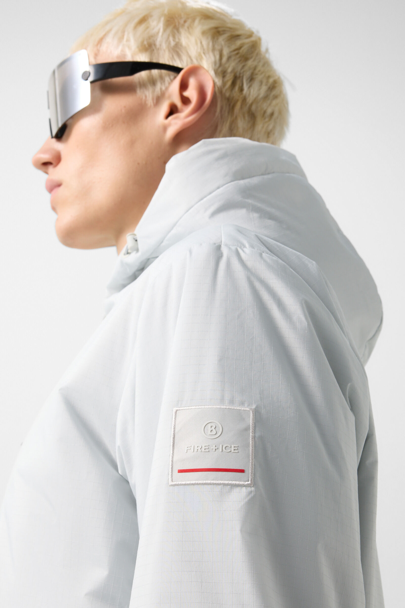 Jared lightweight jacket Light gray