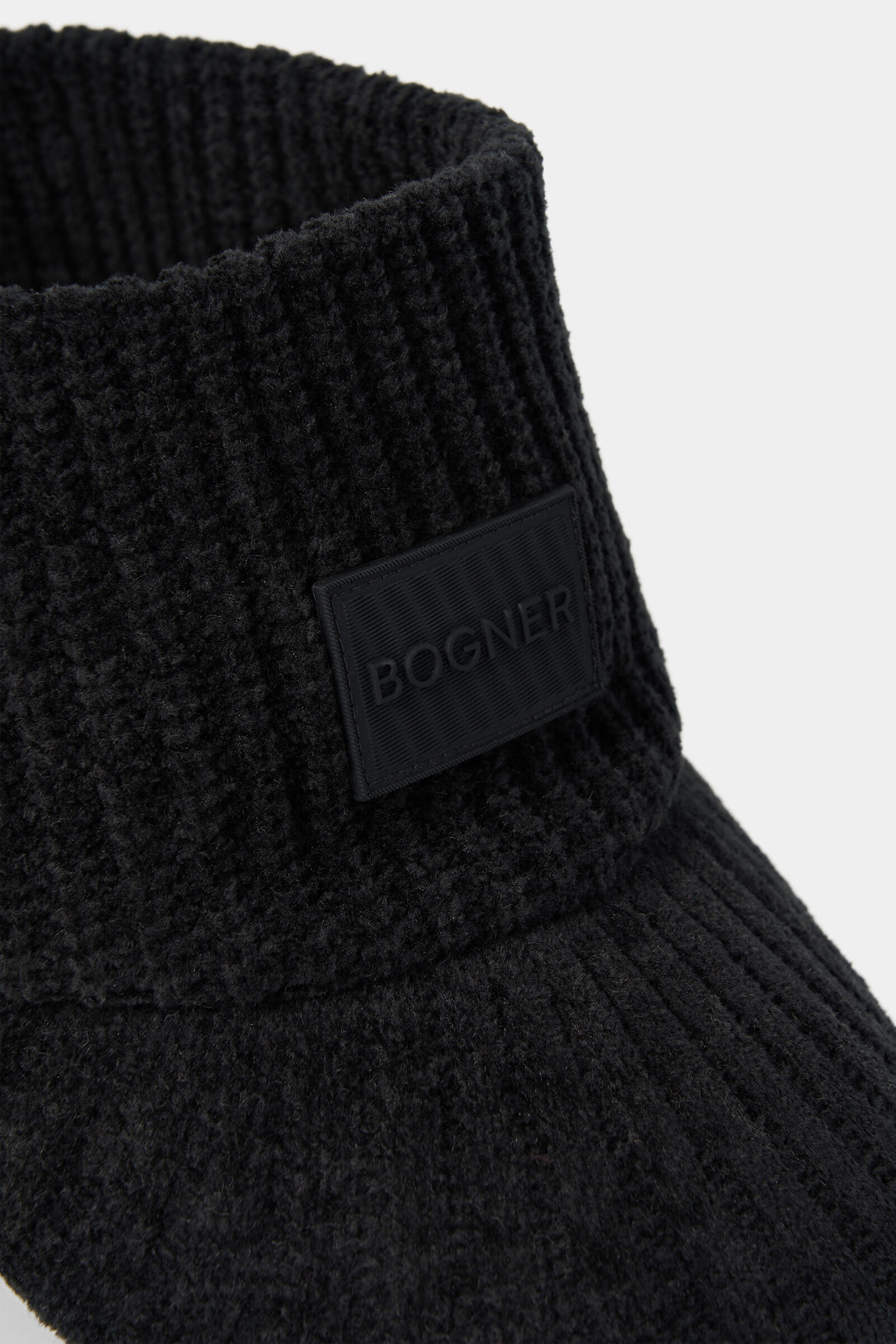 Tessie Knitted Visor Black