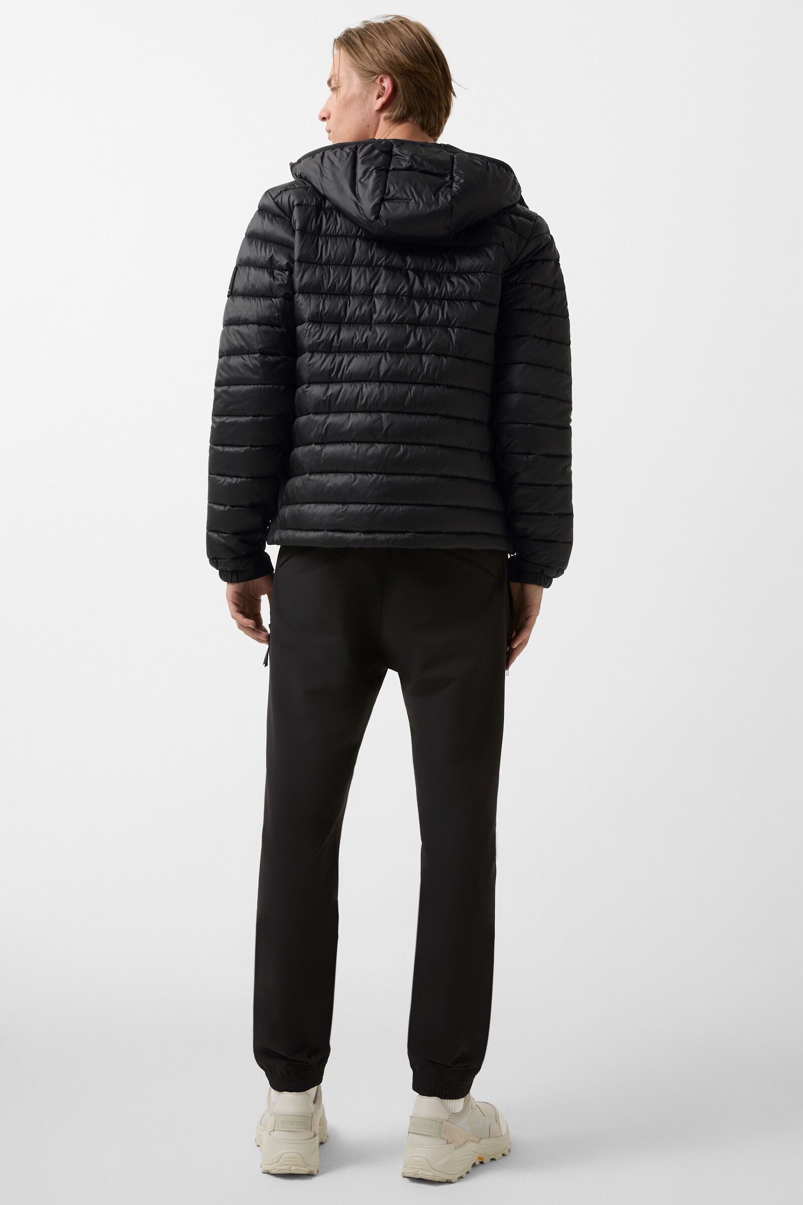 Elvis quilted jacket Black