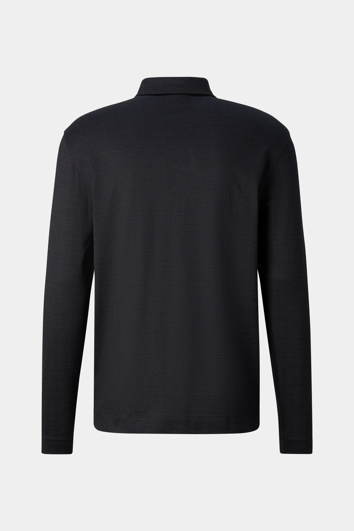 Bailey Polo Long-Sleeved Top Black