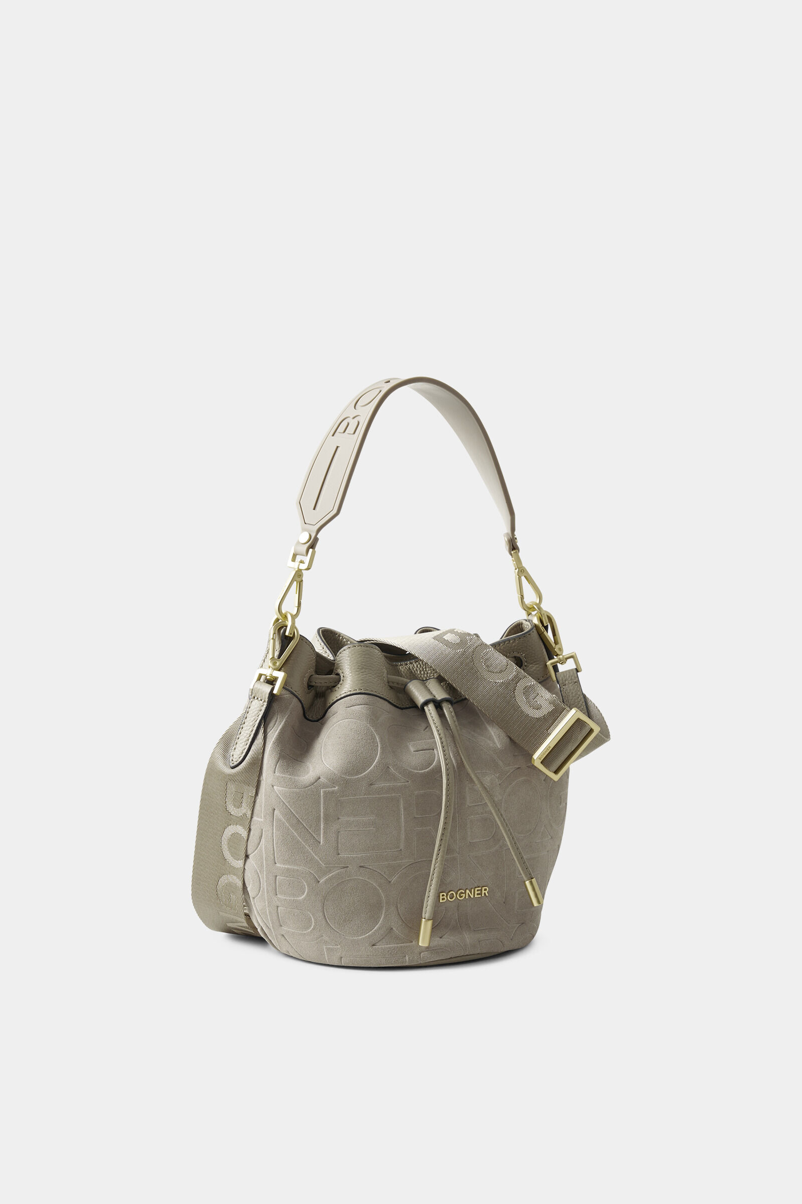 Bucket Bag Glarus Neve Ines Taupe