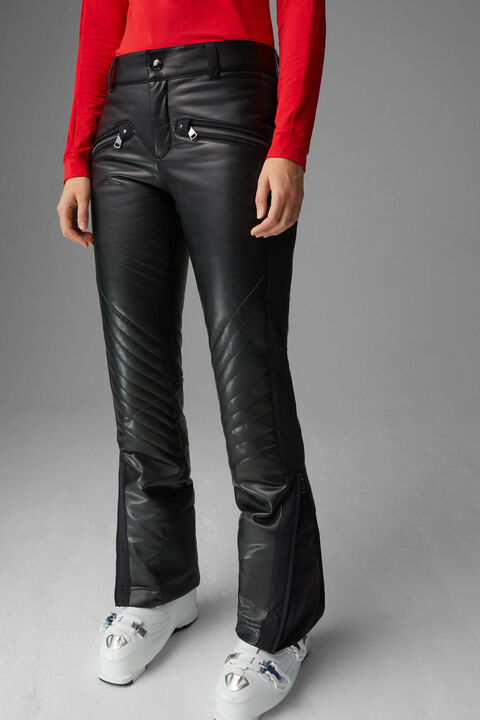 BOGNER Sport Tory faux leather ski pants for women