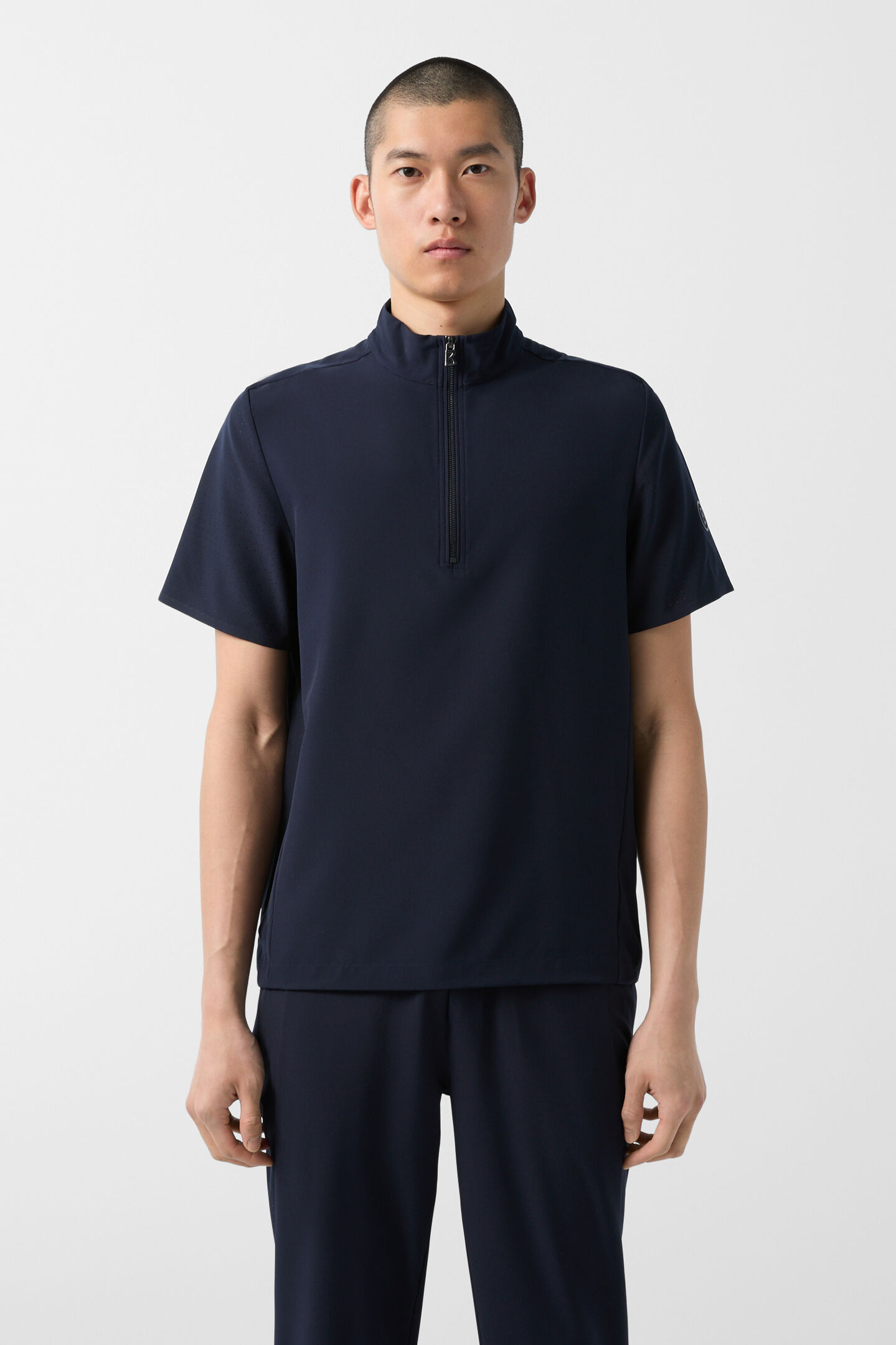 Vajk functional shirt Navy blue