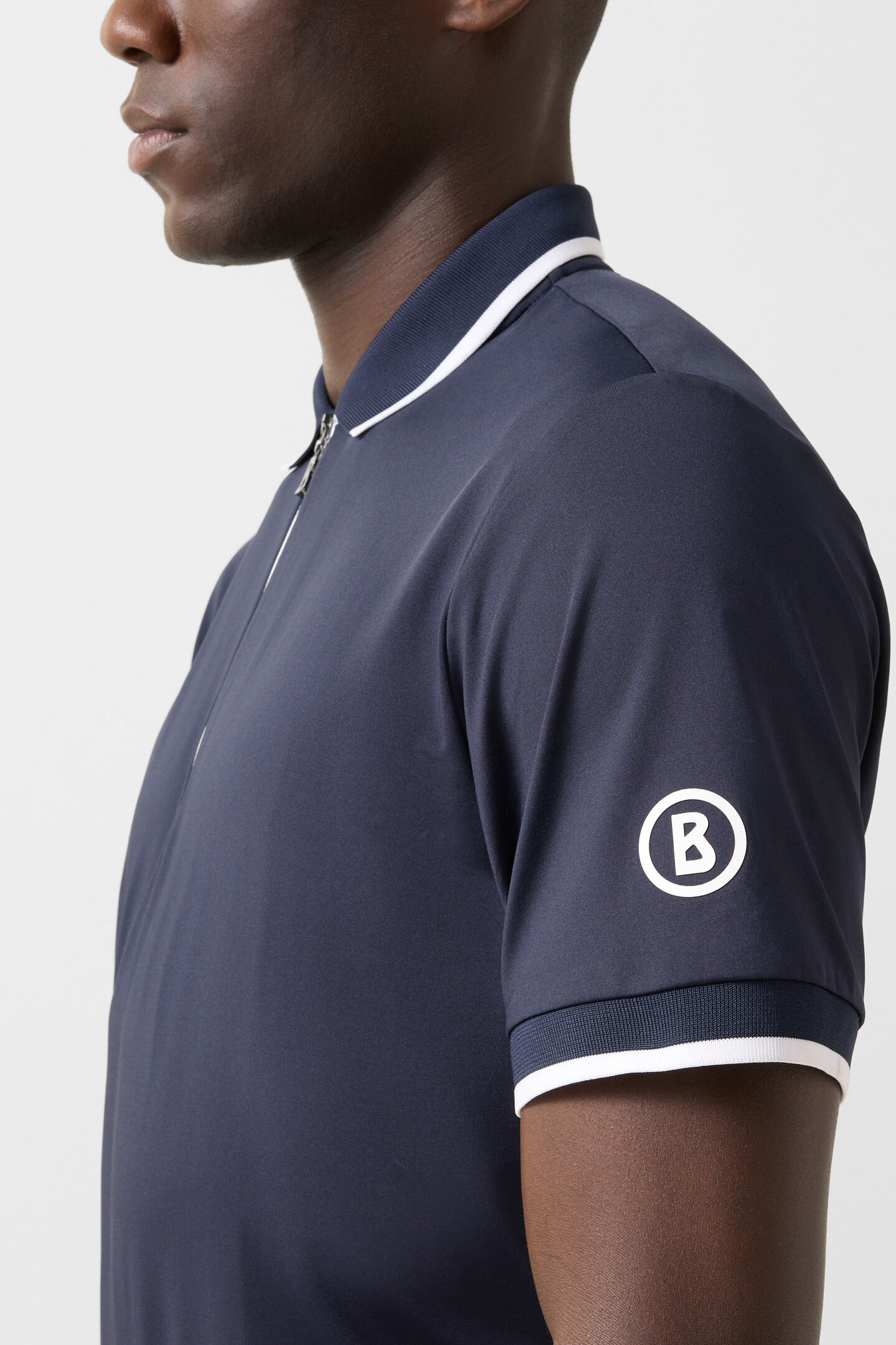 Cody functional short-sleeved top Navy blue