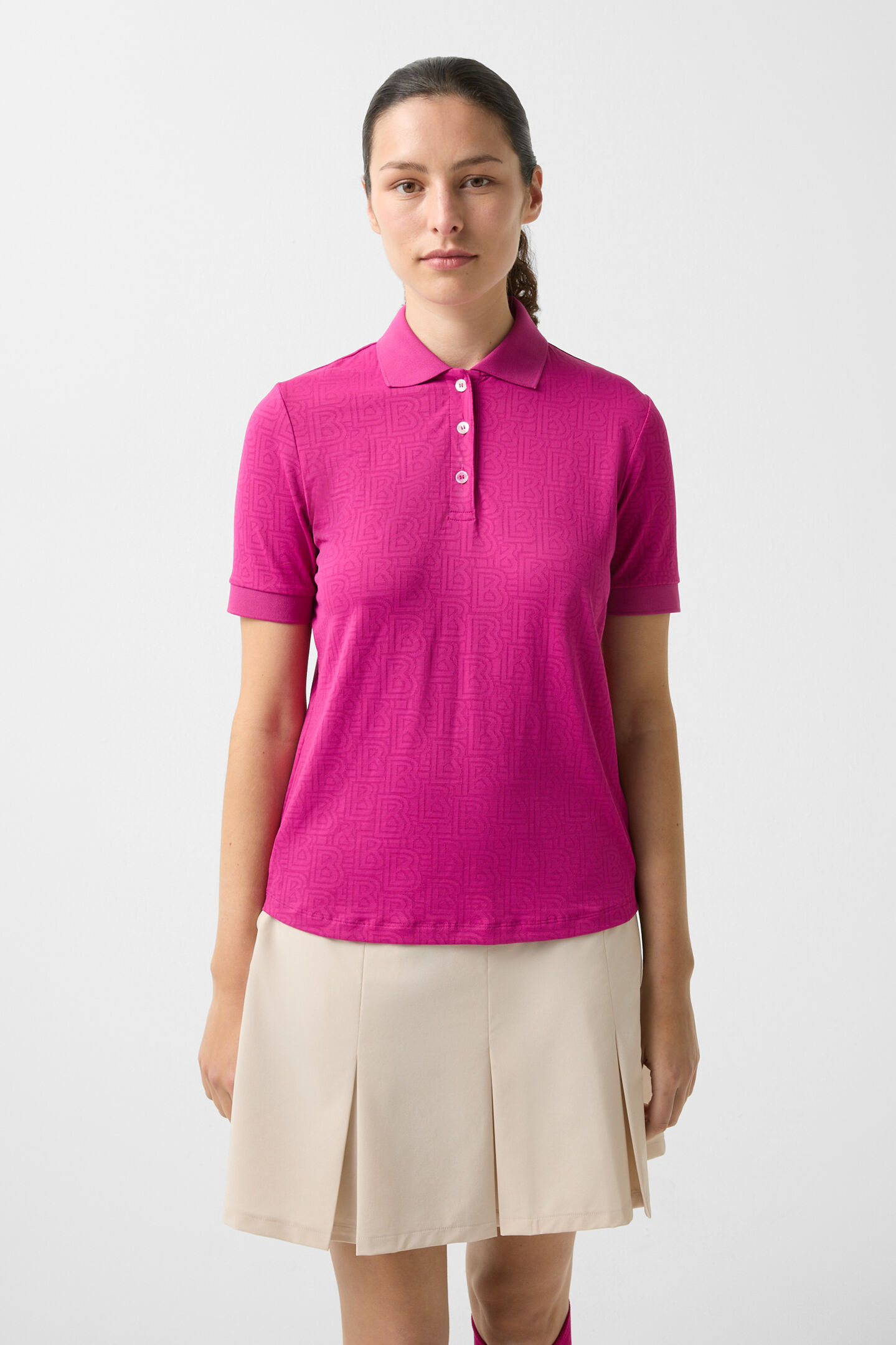 Larina functional short-sleeved top Pink