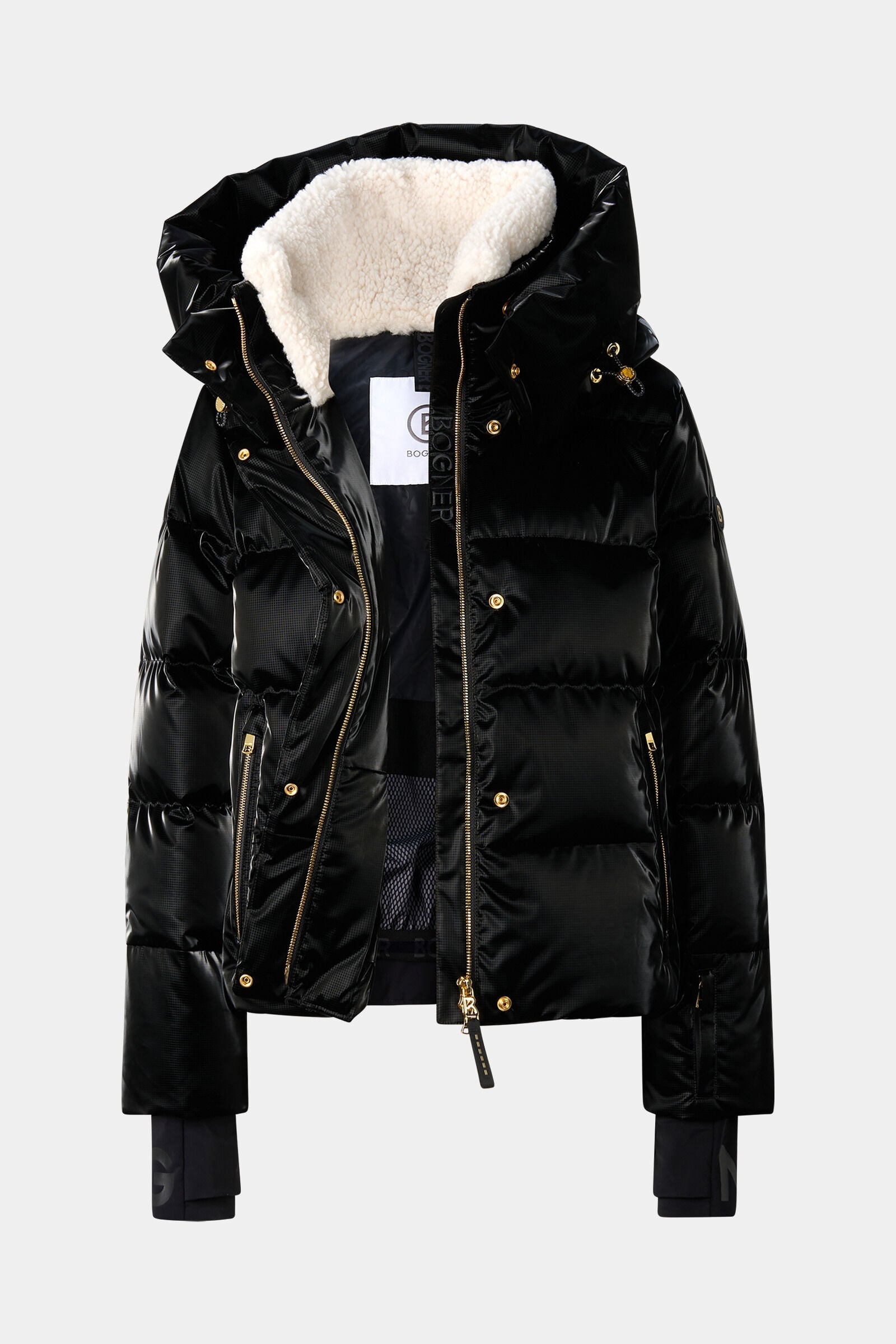 Ski-Daunenjacke Naia Schwarz