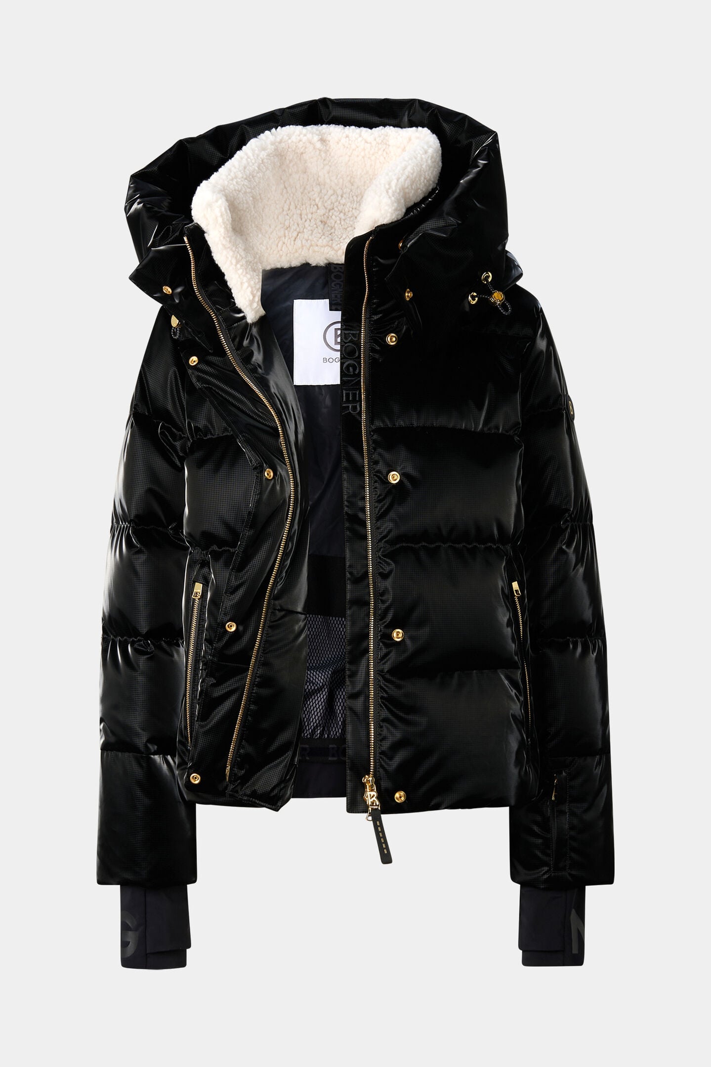 Ski-Daunenjacke Naia Schwarz