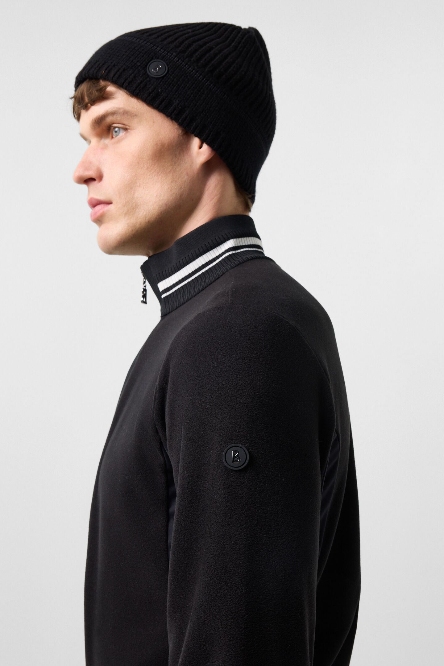 Harvey Fleece Base Layer Black