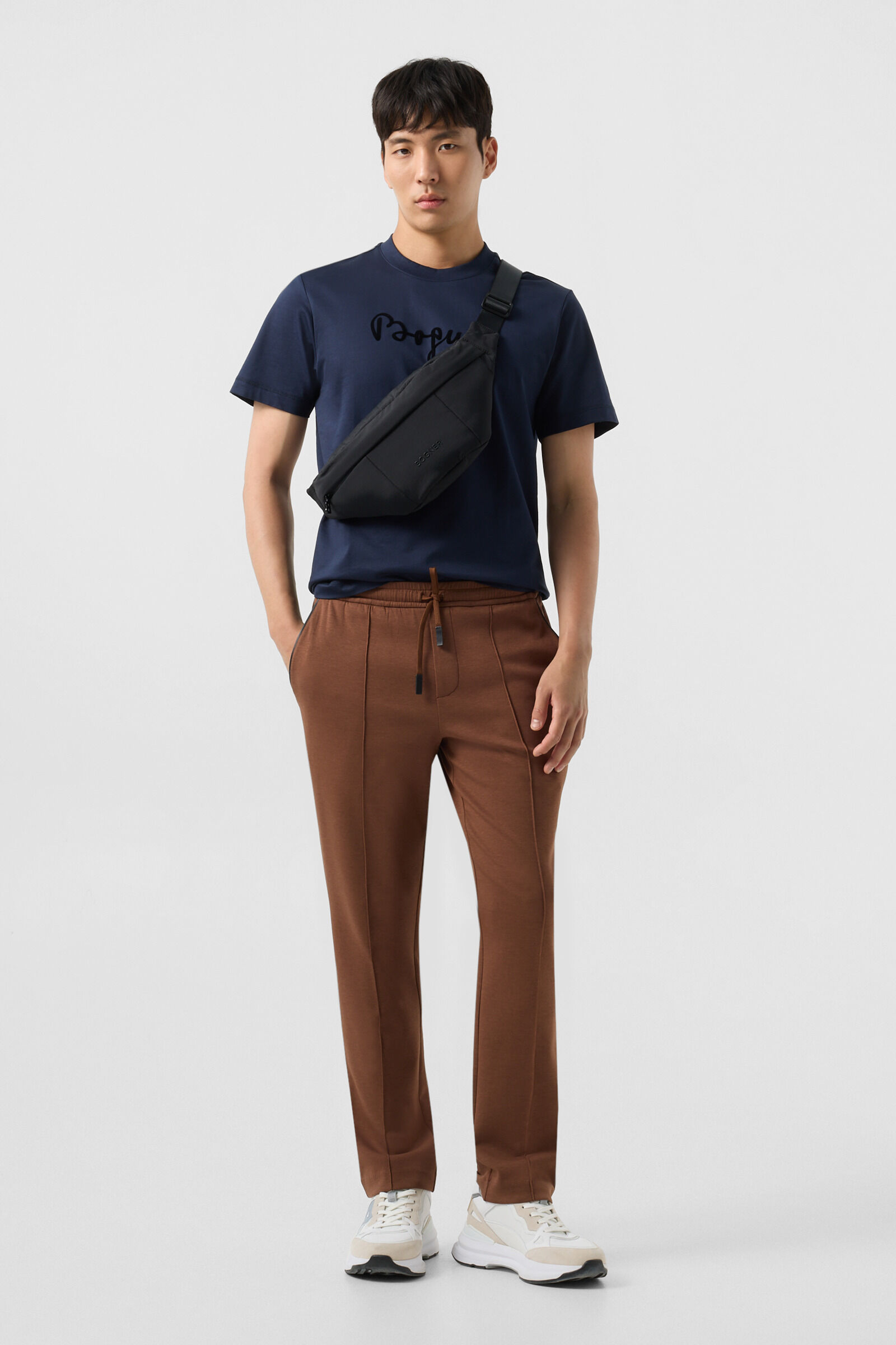 Shawn joggers Brown
