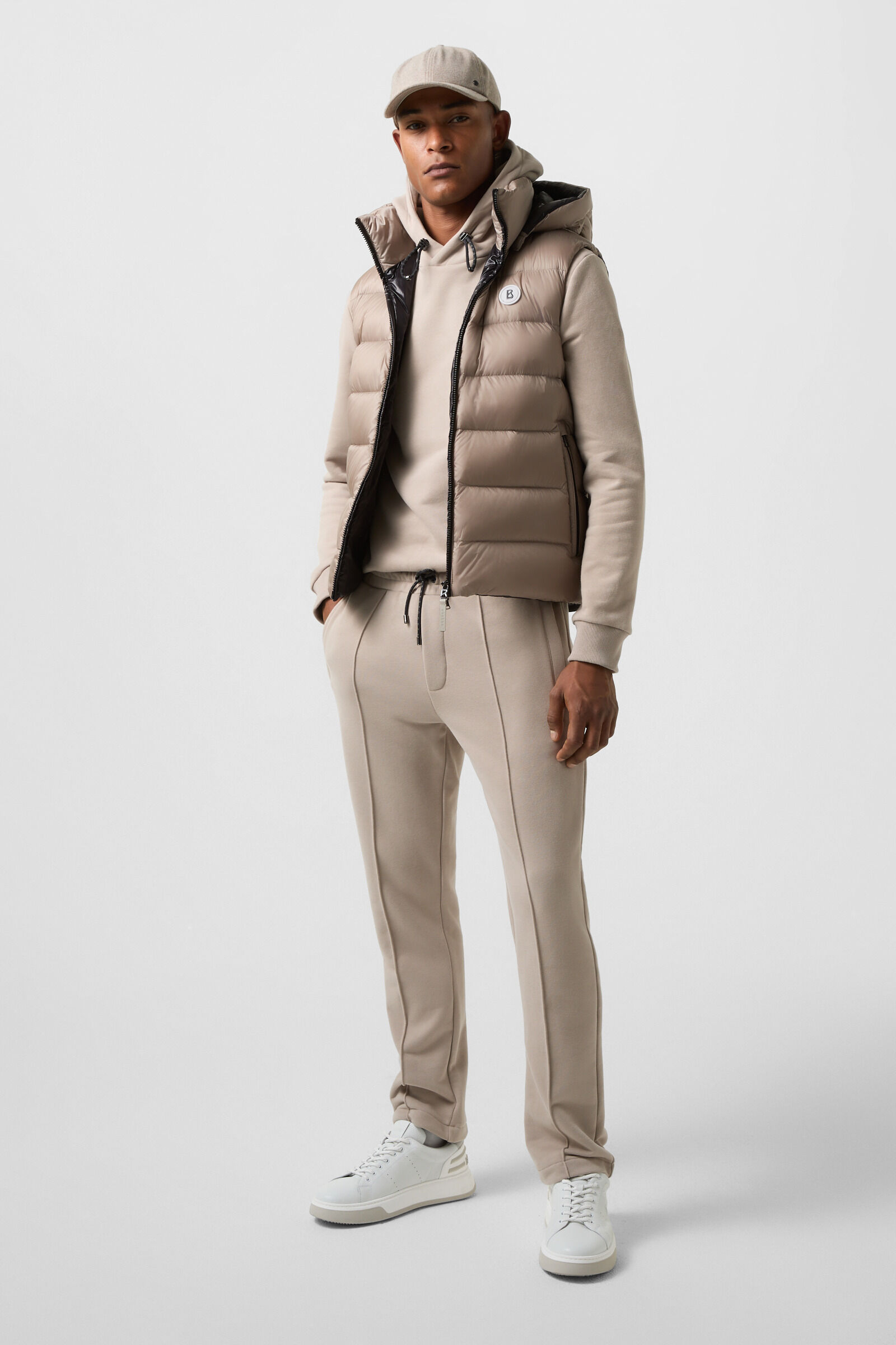 Gilet en duvet Holger Greige