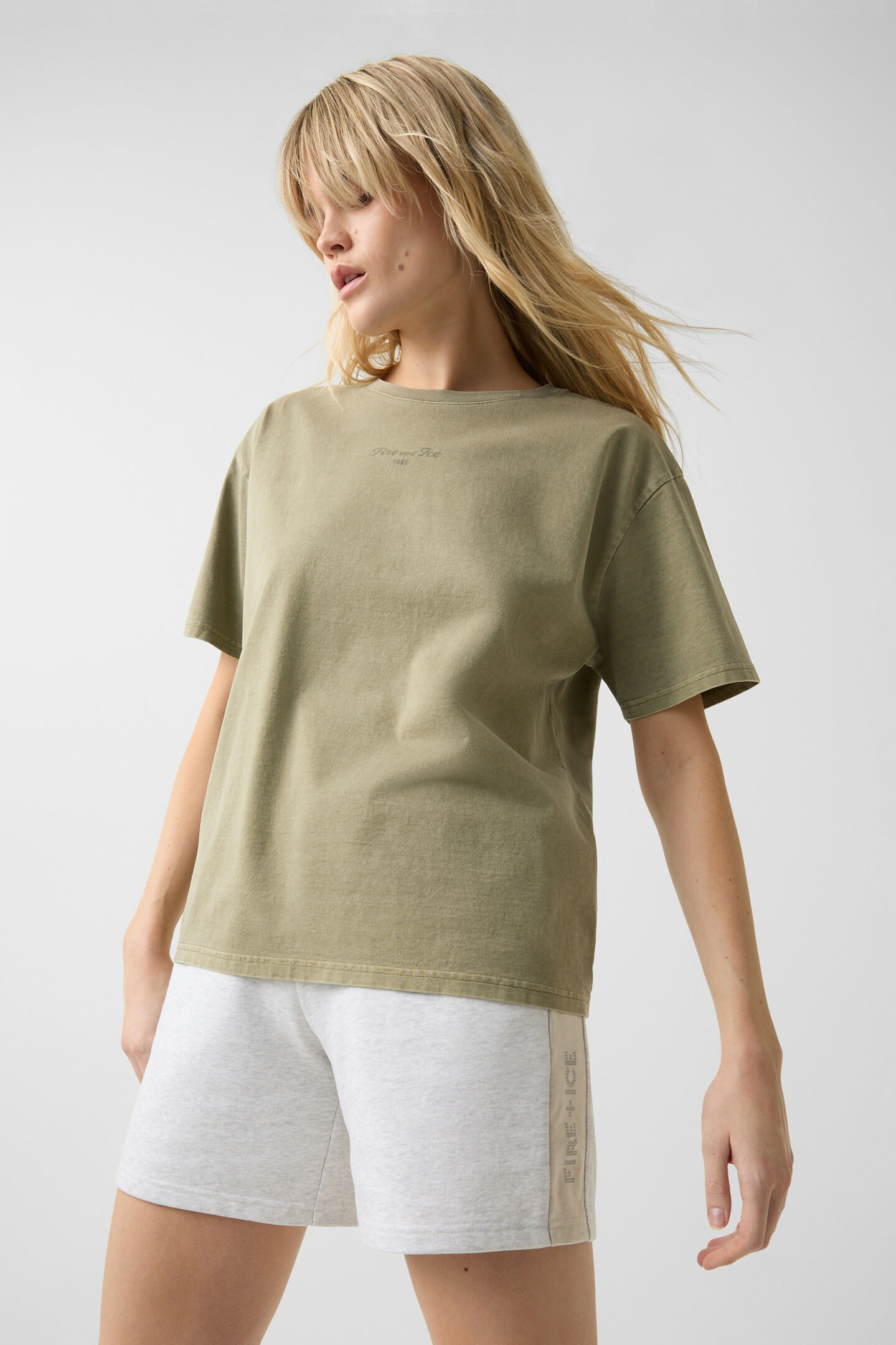 T-shirt Cara Khaki